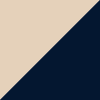 Ivory Navy Swatch