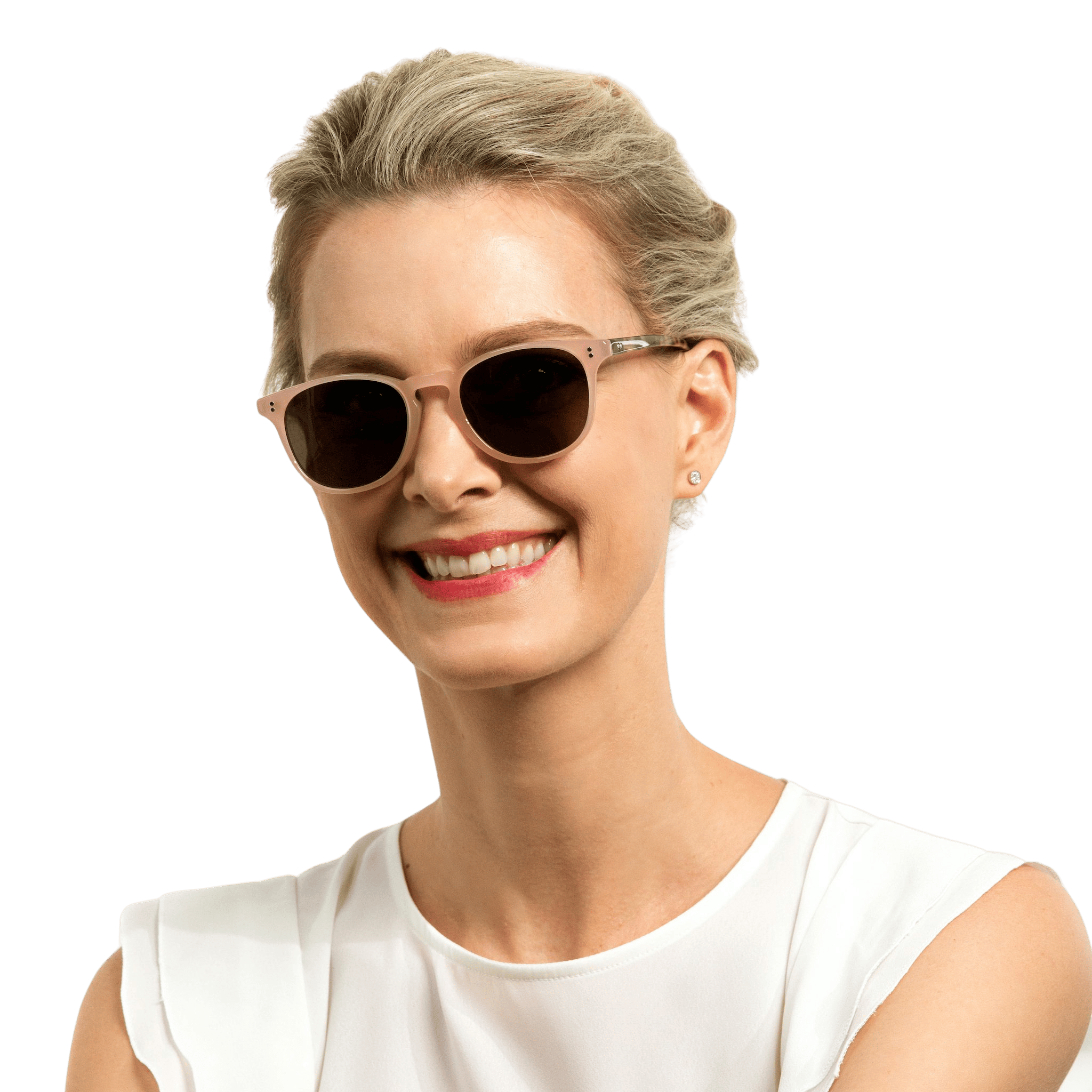 Rocket MTO P3 Classic Dusty Pink & Fawn Tortoise with Brown Polarized Lenses (Tortoise Returns)