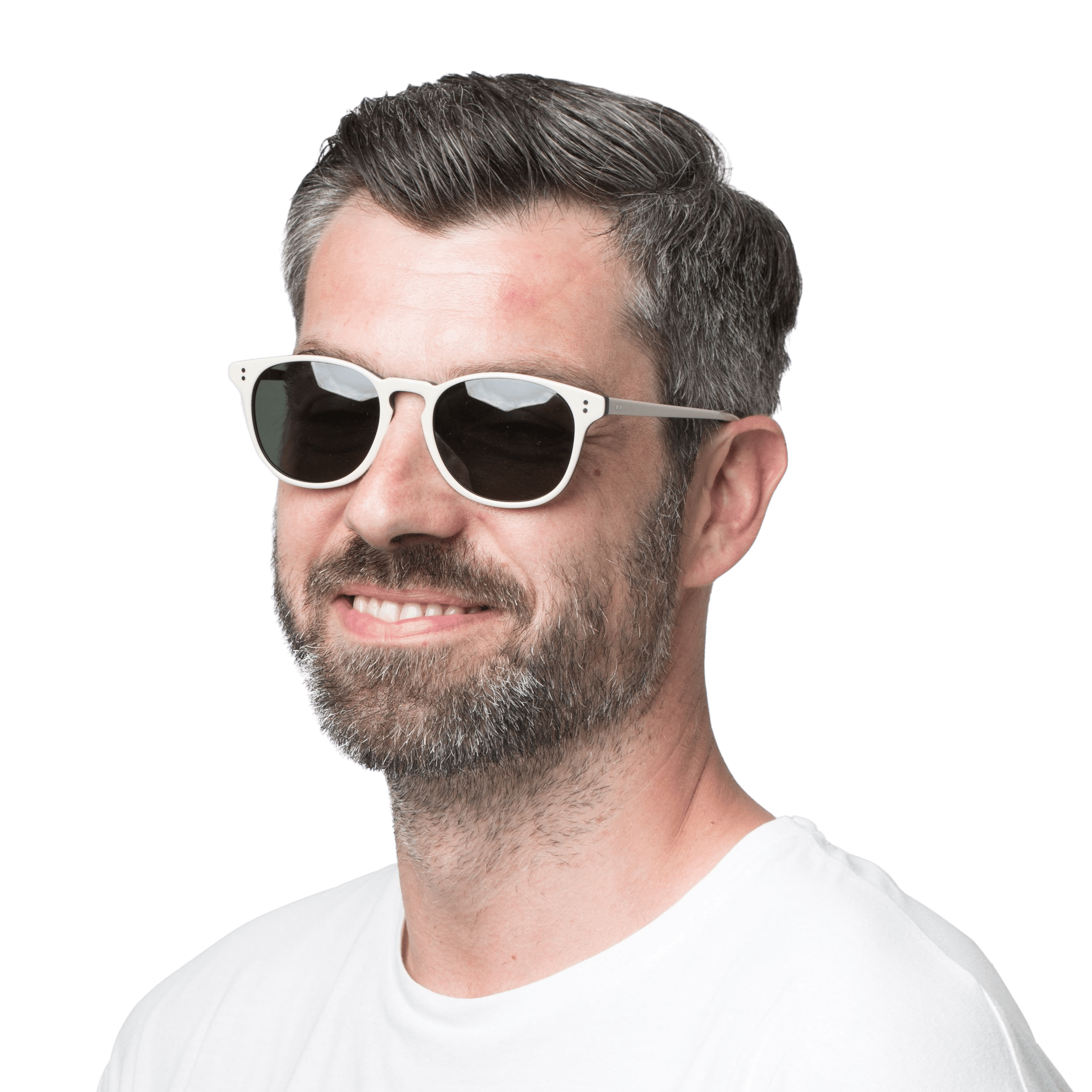 Rocket MTO P3 Classic Ivory/Navy with Green Polarized Lenses (Launch Edition)