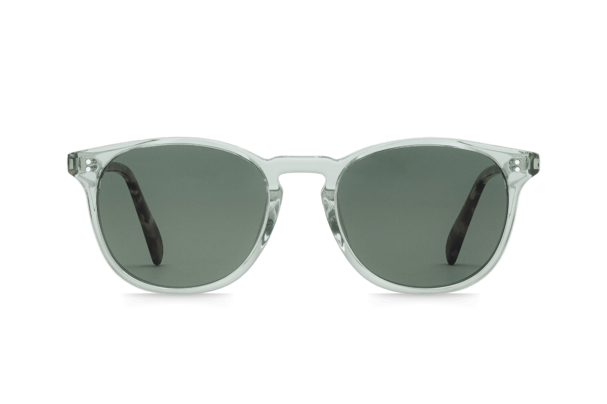 Rocket MTO P3 Classic Sage Crystal & Jaggery Tortoise with Green Polarized Lenses (Tortoise Returns)