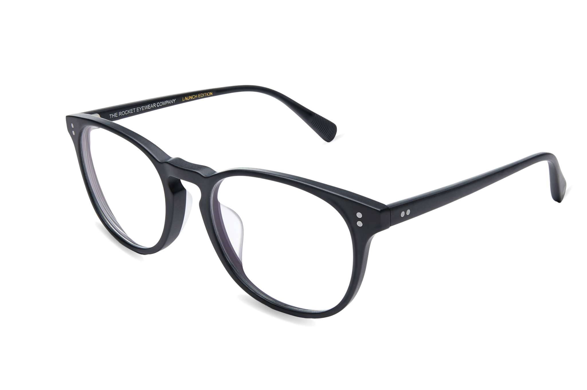 Rocket MTO P3 Classic Matte Black Glasses (Launch Edition)