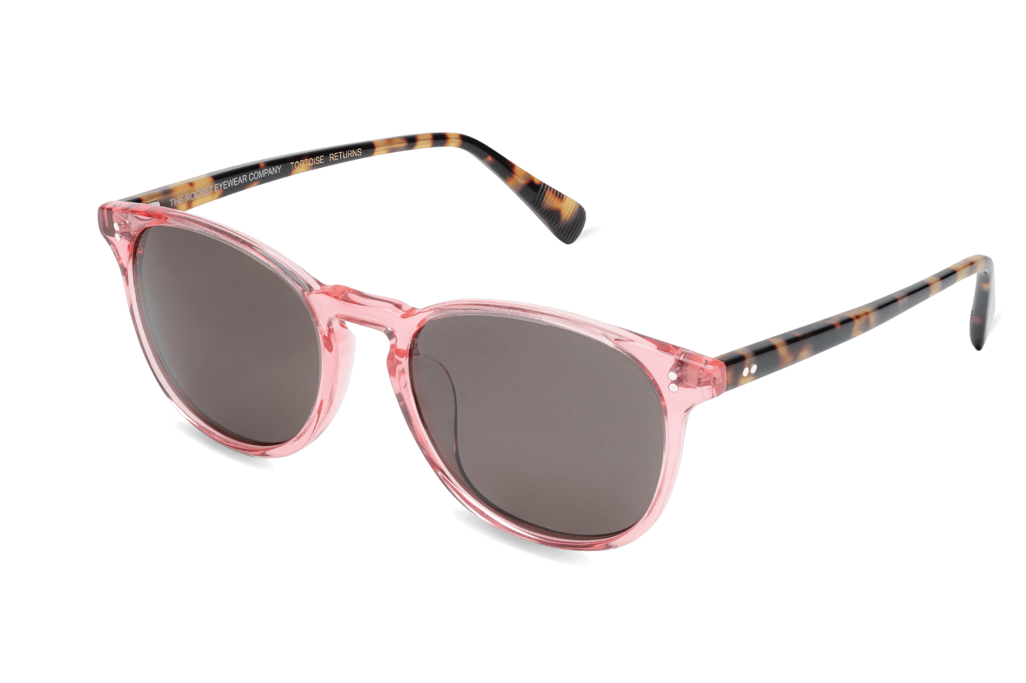 Rocket MTO P3 Classic Hibiscus Crystal & Fawn Tortoise with Brown Polarized Lenses (Tortoise Returns)