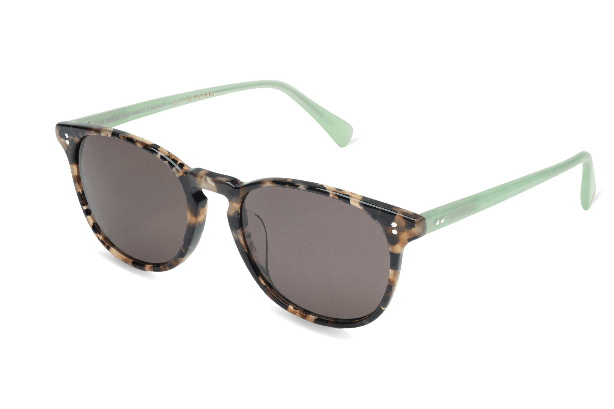 Rocket MTO P3 Classic Jaggery Tortoise & Jade with Brown Polarized Lenses (Tortoise Returns)