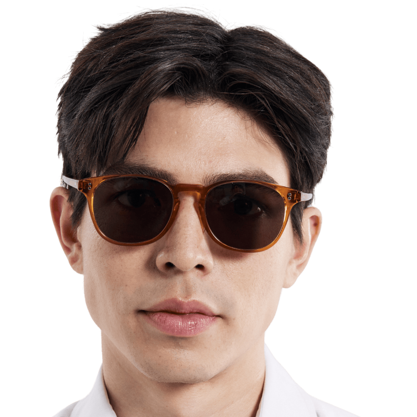 Rocket MTO P3 Classic Burnt Orange Crystal with Brown Polarized Lenses