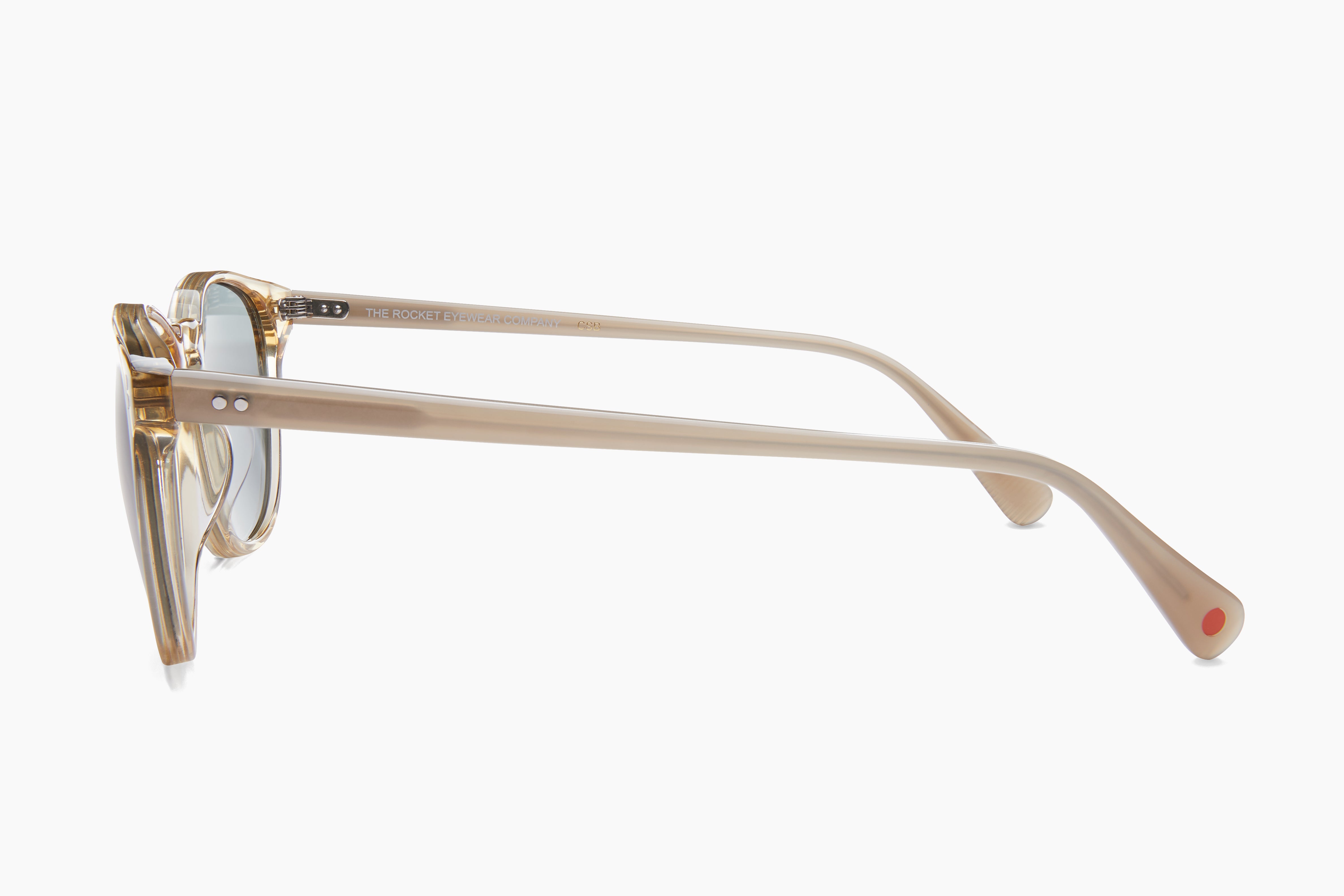 Rocket MTO P3 Classic Gold Crystal &amp; Putty with Grey Polarized Lenses (Crystal Strikes Back)