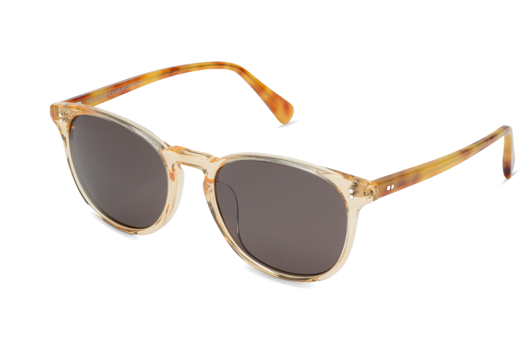 Rocket MTO P3 Classic Aperol Crystal & Honeyed Tortoise with Brown Polarized Lenses (Tortoise Returns)