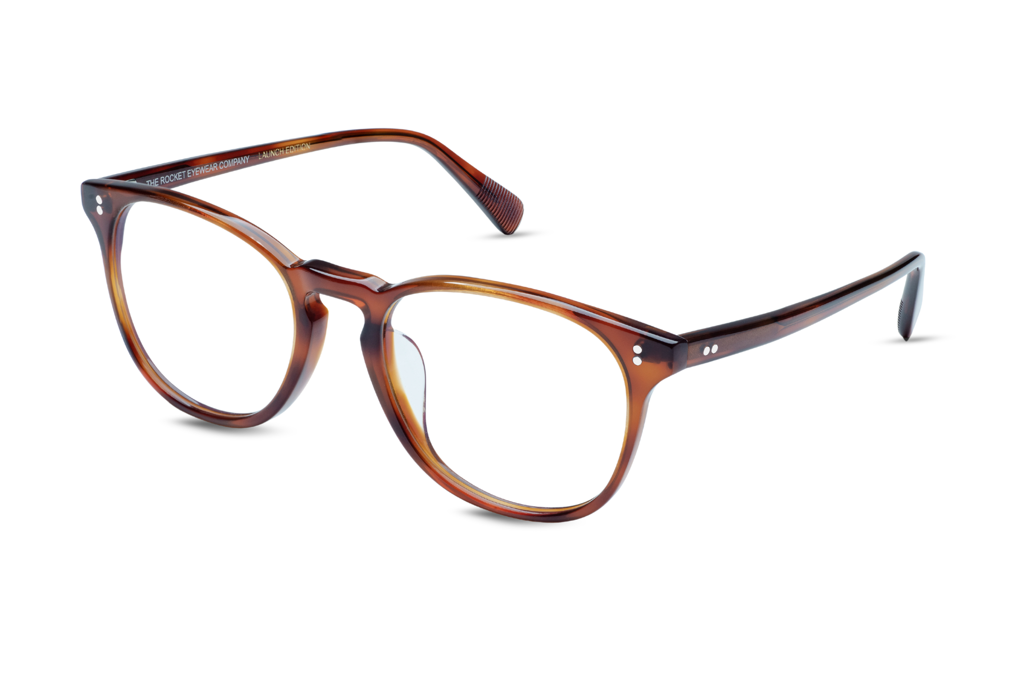 Rocket MTO P3 Classic Amber Tortoise Glasses (Launch Edition)