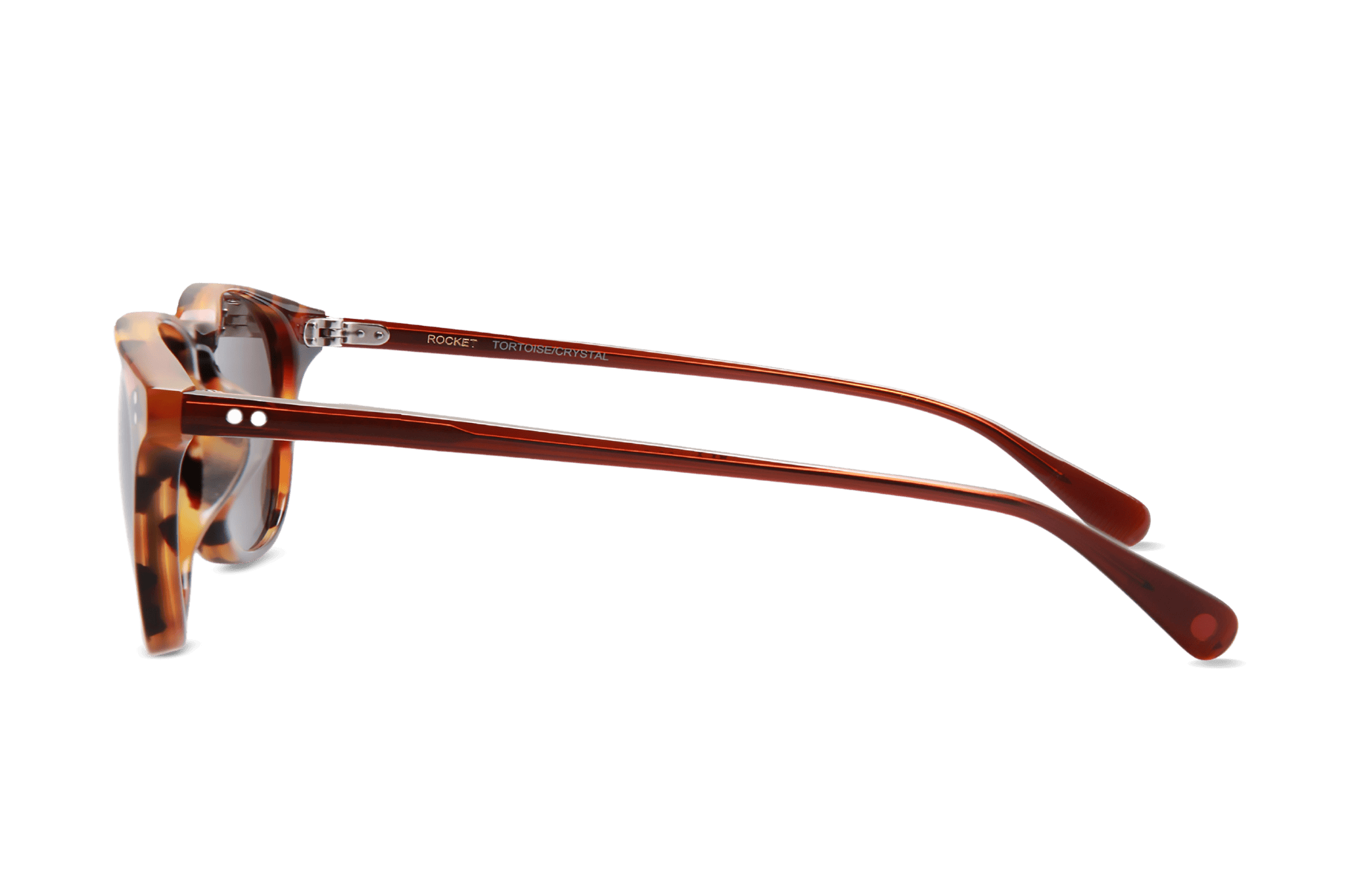 Rocket MTO P3 Classic Caramel Tortoise & Sienna with Brown Polarized Lenses (Tortoise and Crystal)