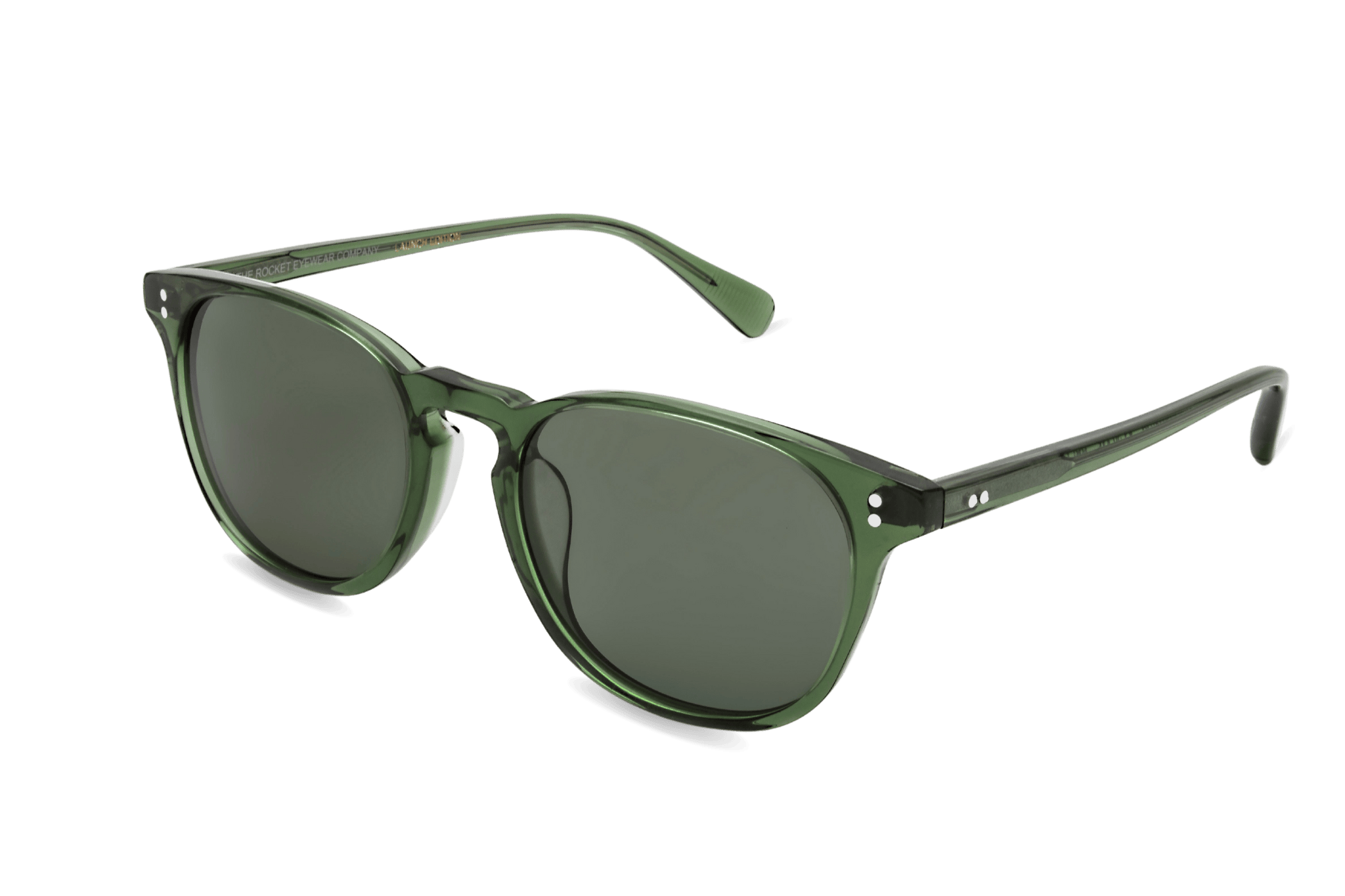 Rocket MTO P3 Classic Hunter Green Clear with Green Polarized Lenses (Launch Edition)