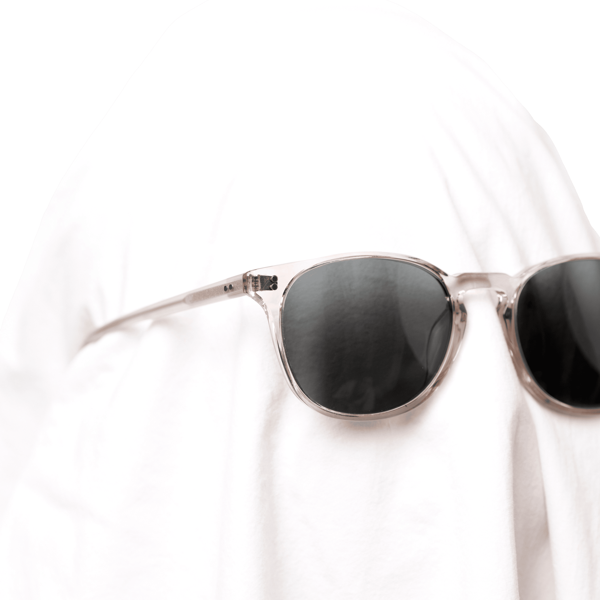 Rocket MTO P3 Classic Smoke Crystal & Ghost with Grey Polarized Lenses (Crystal Strikes Back)