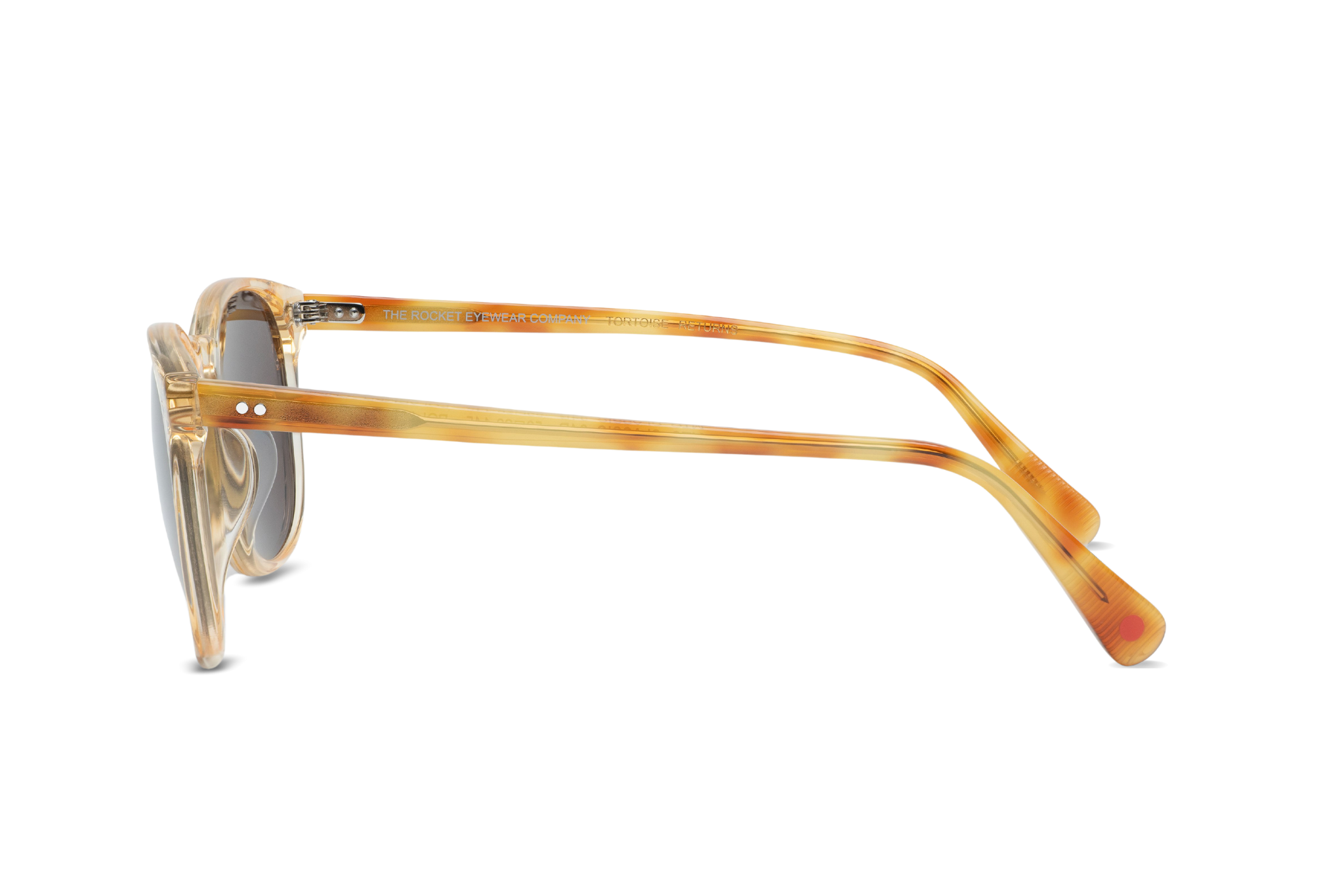 Rocket MTO P3 Classic Aperol Crystal & Honeyed Tortoise with Brown Polarized Lenses (Tortoise Returns)