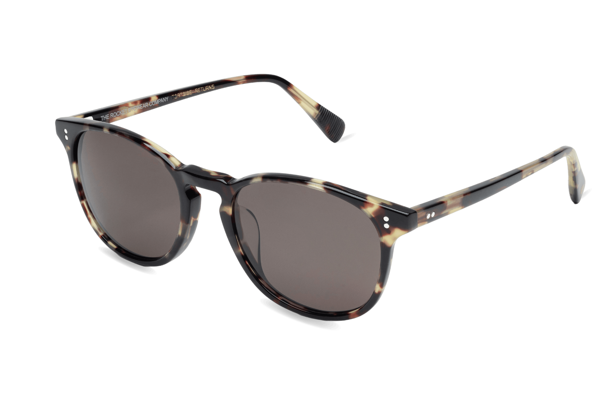 Rocket MTO P3 Classic Walnut Tortoise with Brown Polarized Lenses (Tortoise Returns)
