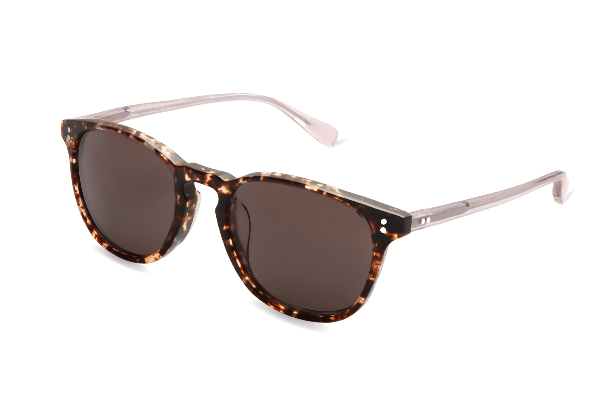 Rocket MTO P3 Classic Caviar Tortoise & Rosé with Brown Polarized Lenses (Tortoise and Crystal)