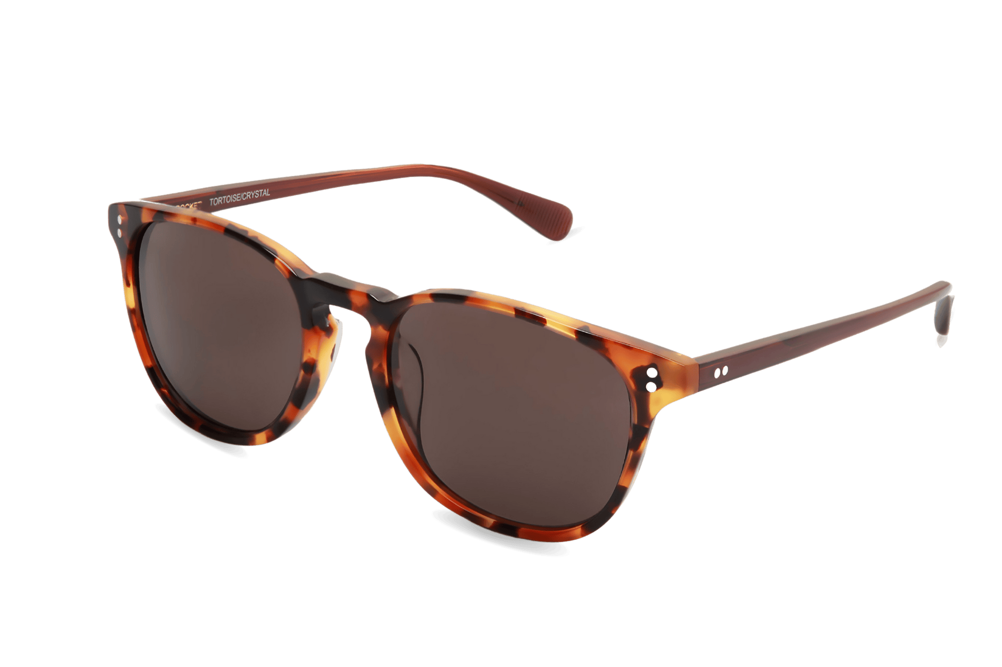 Rocket MTO P3 Classic Caramel Tortoise & Sienna with Brown Polarized Lenses (Tortoise and Crystal)