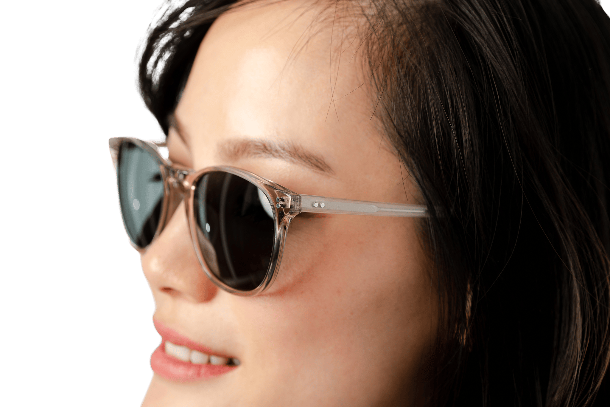 Rocket MTO P3 Classic Smoke Crystal & Ghost with Grey Polarized Lenses (Crystal Strikes Back)