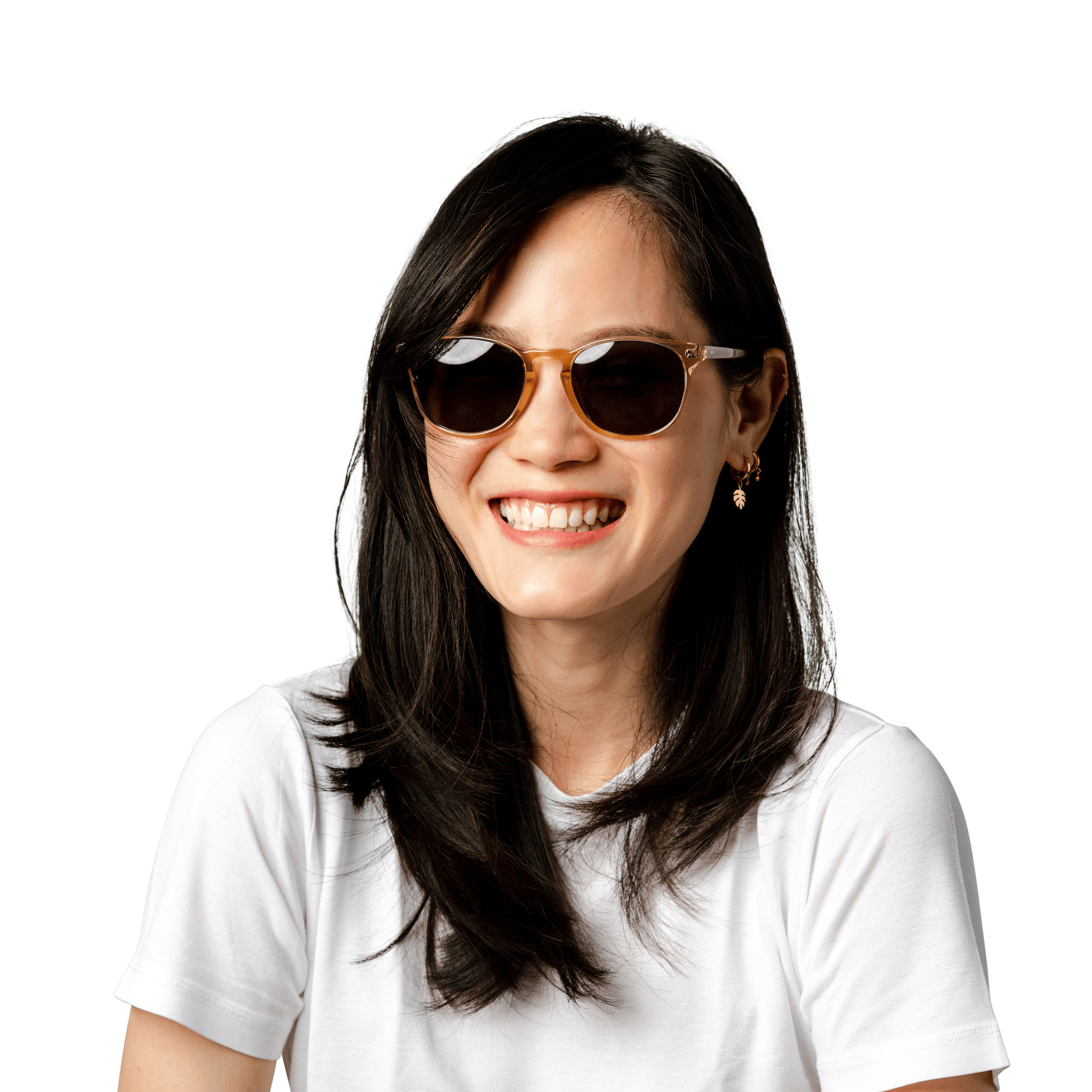 Rocket MTO P3 Classic Gold Crystal & Putty with Grey Polarized Lenses (Crystal Strikes Back)