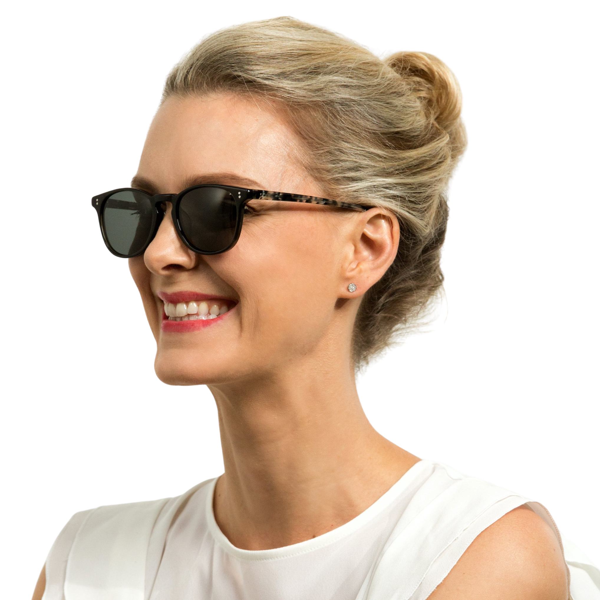 Rocket Eyewear MTO P3 Classic Charcoal Black & Marble Tortoise with Grey Polarized Lenses (Tortoise Returns)