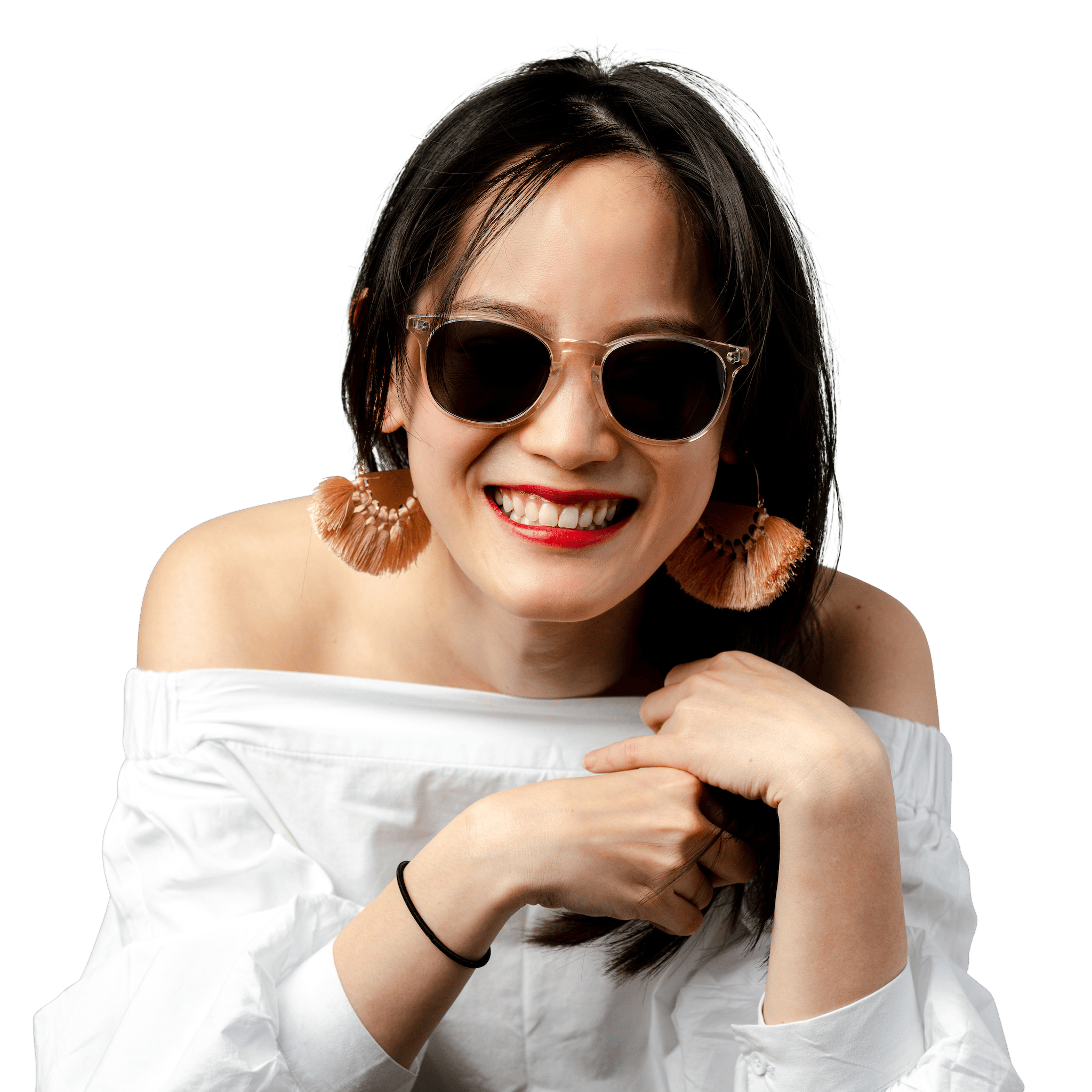 Rocket MTO P3 Classic Aiyu Jelly Crystal & Kombucha with Grey Polarized Lenses (Crystal Strikes Back)