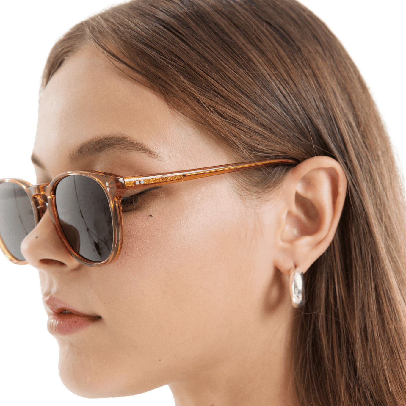 Rocket MTO P3 Classic Burnt Orange Crystal with Brown Polarized Lenses