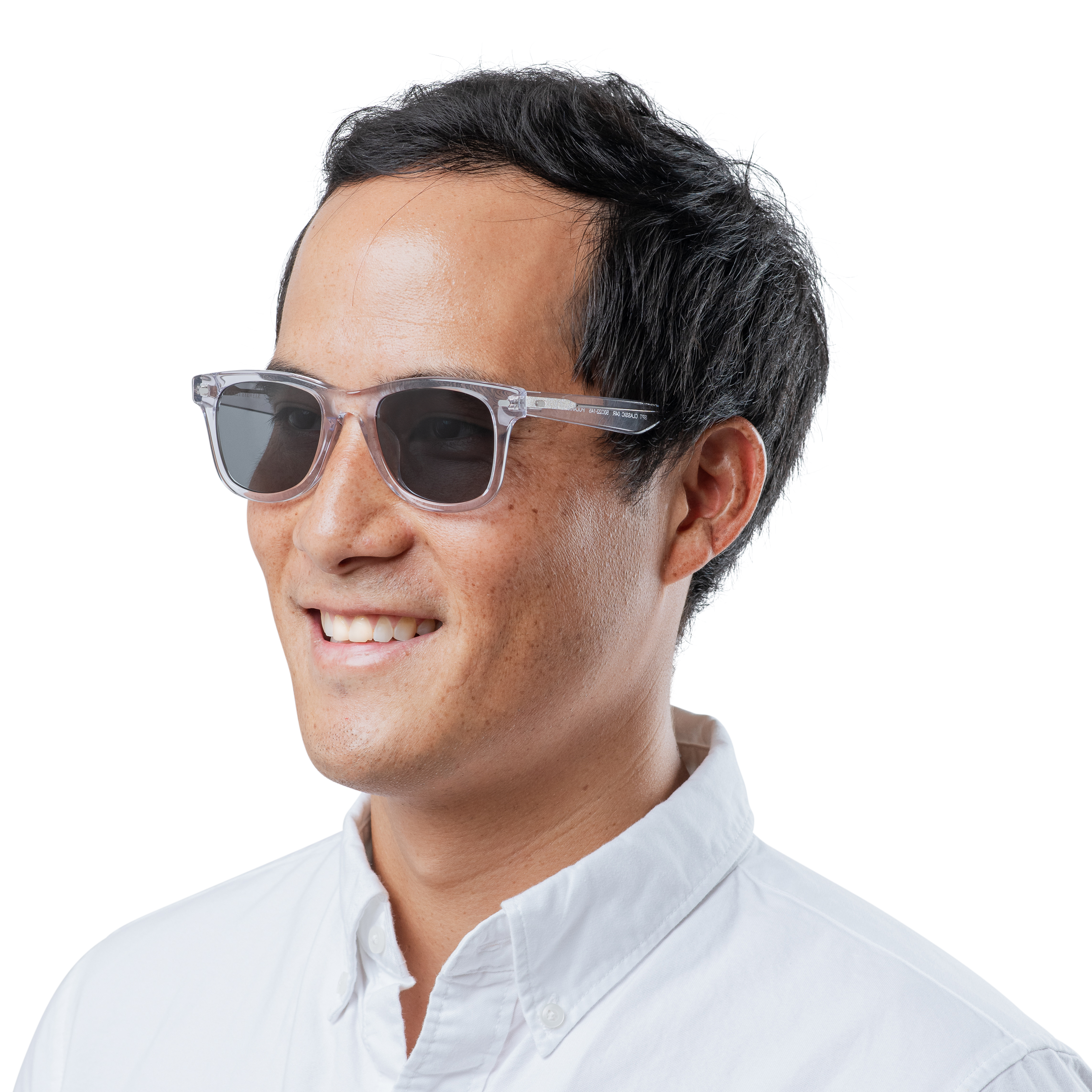 Rocket Eyewear SPT 2 Classic Crystal with Grey Polarized Lenses (Limited Edition)