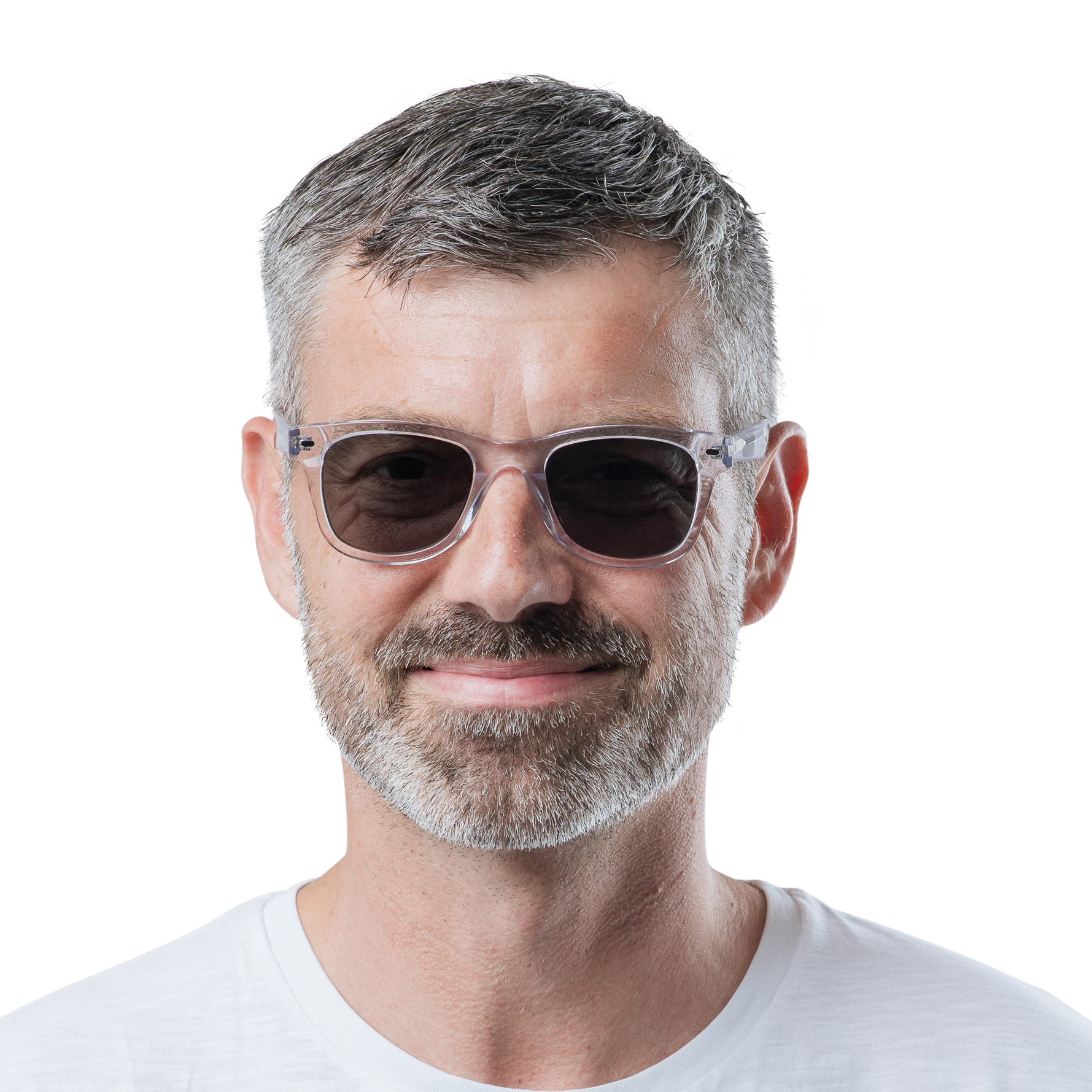 Rocket Eyewear SPT 2 Classic Crystal with Grey Polarized Lenses (Limited Edition)