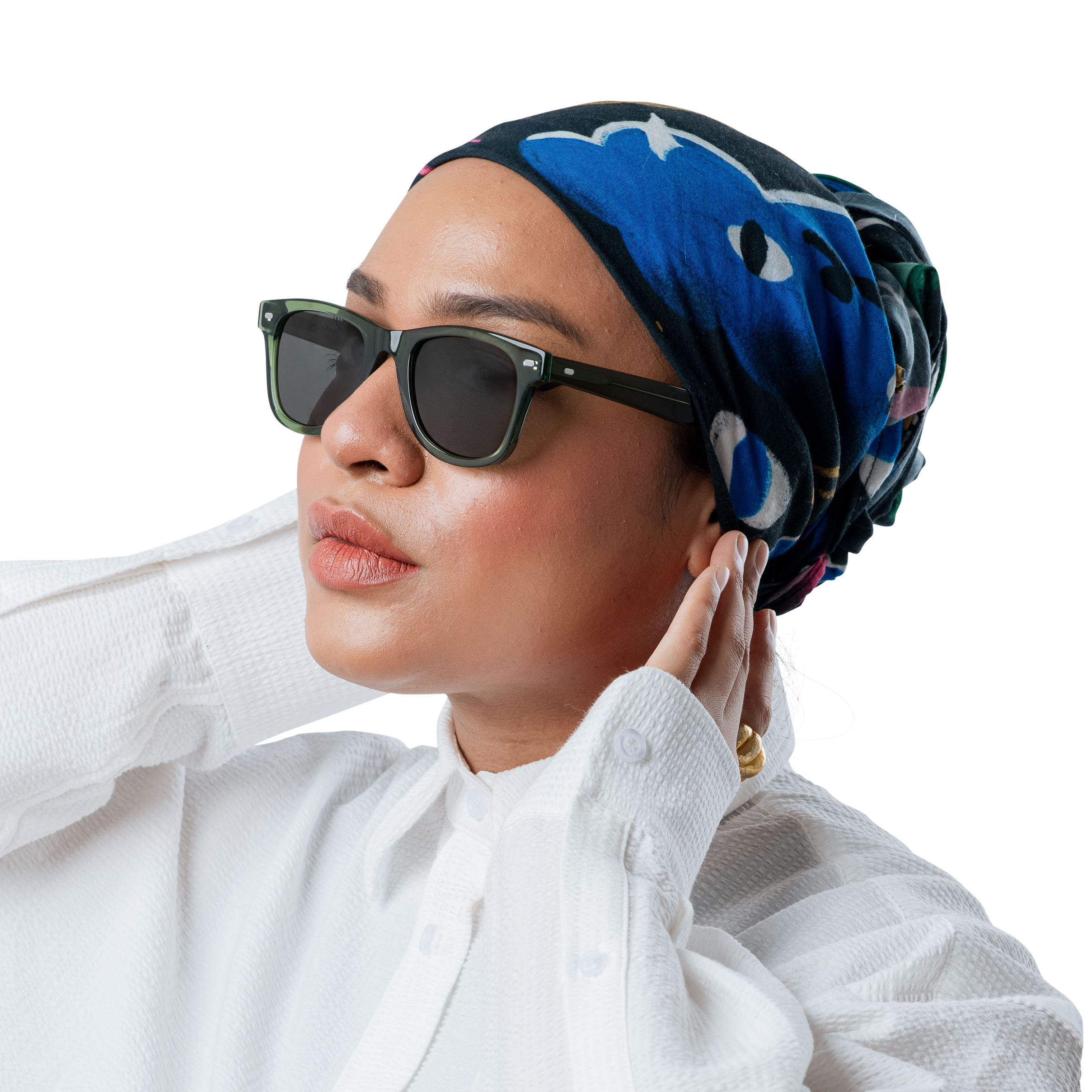 Rocket Eyewear SPT 2 Classic Hunter Green Clear with Green Polarized Lenses (Limited Edition)