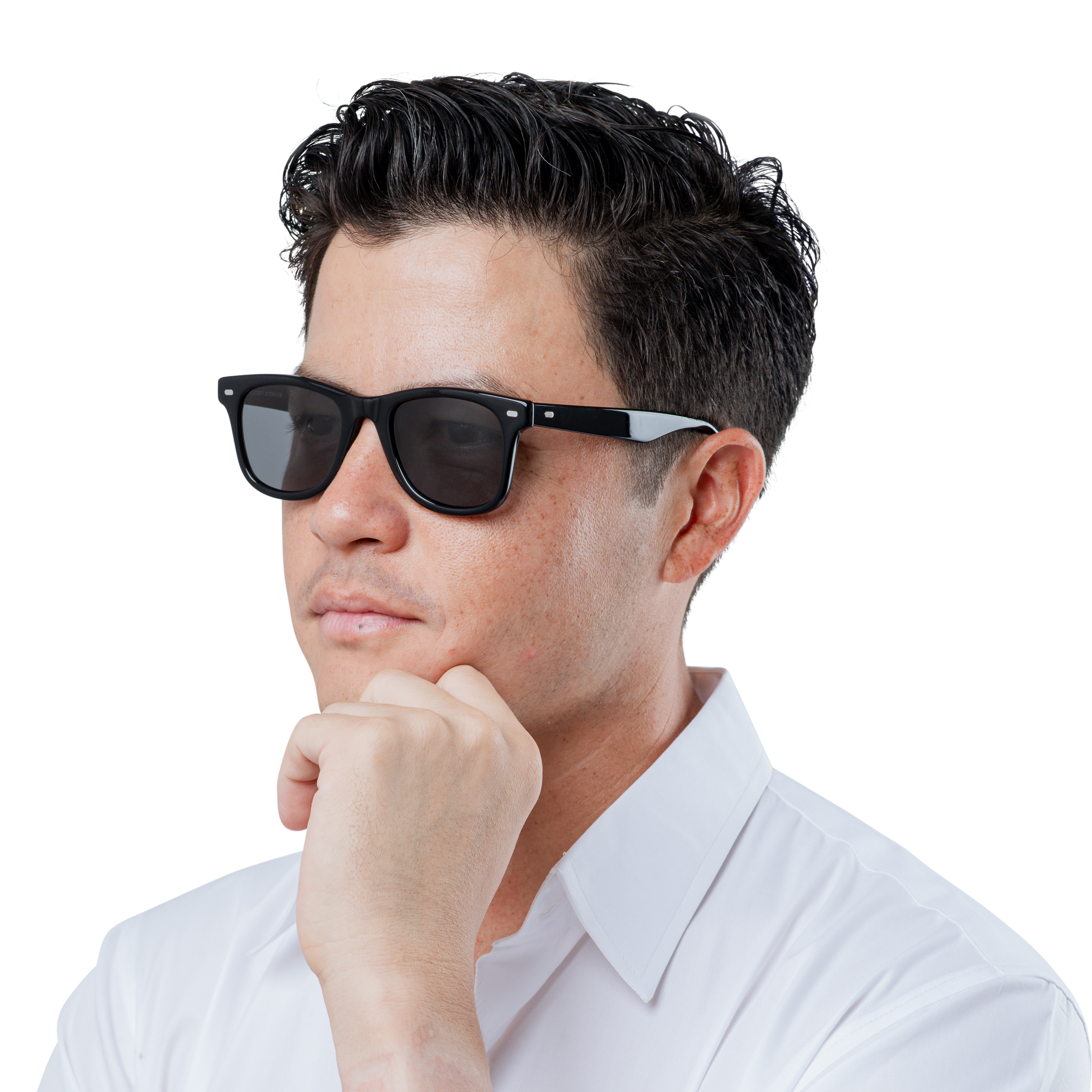 Rocket Eyewear SPT 2 Classic Jet Black with Grey Polarized Lenses (Limited Edition)