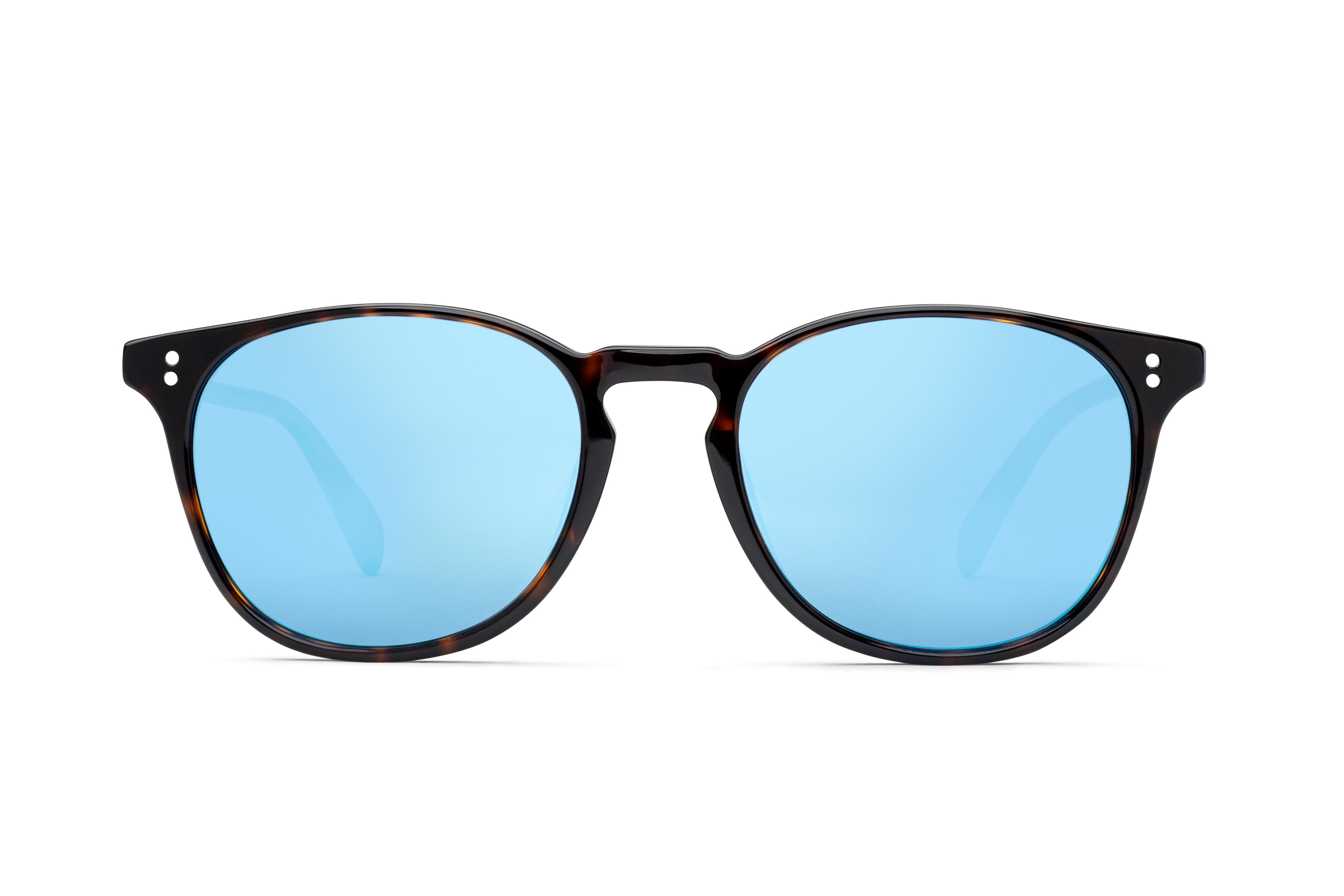 Rocket Eyewear MTO P3 Classic Mahogany Tortoise with Blue Mirrored Polarized Lenses