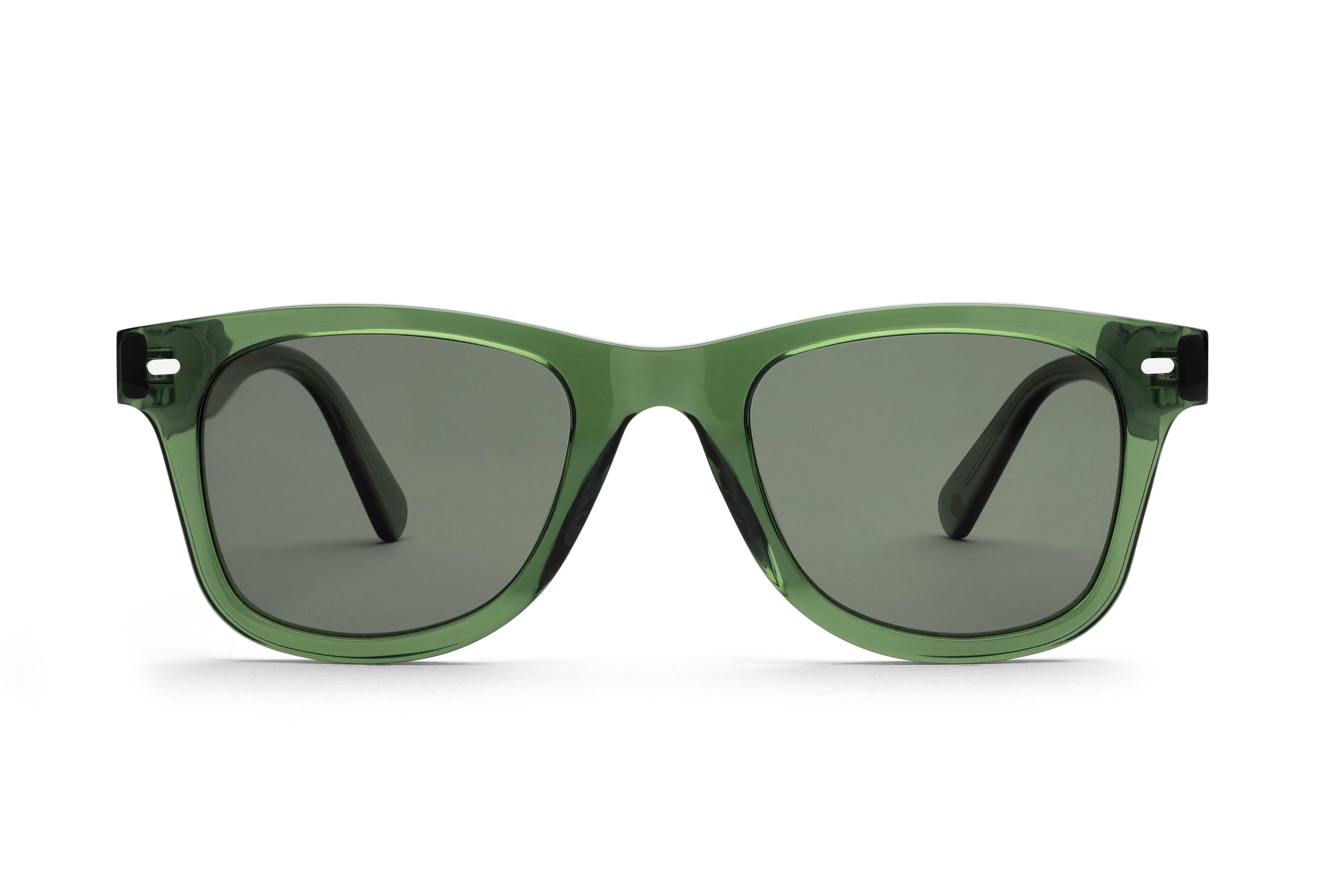 Rocket Eyewear SPT 2 Classic Hunter Green Clear with Green Polarized Lenses (Limited Edition)