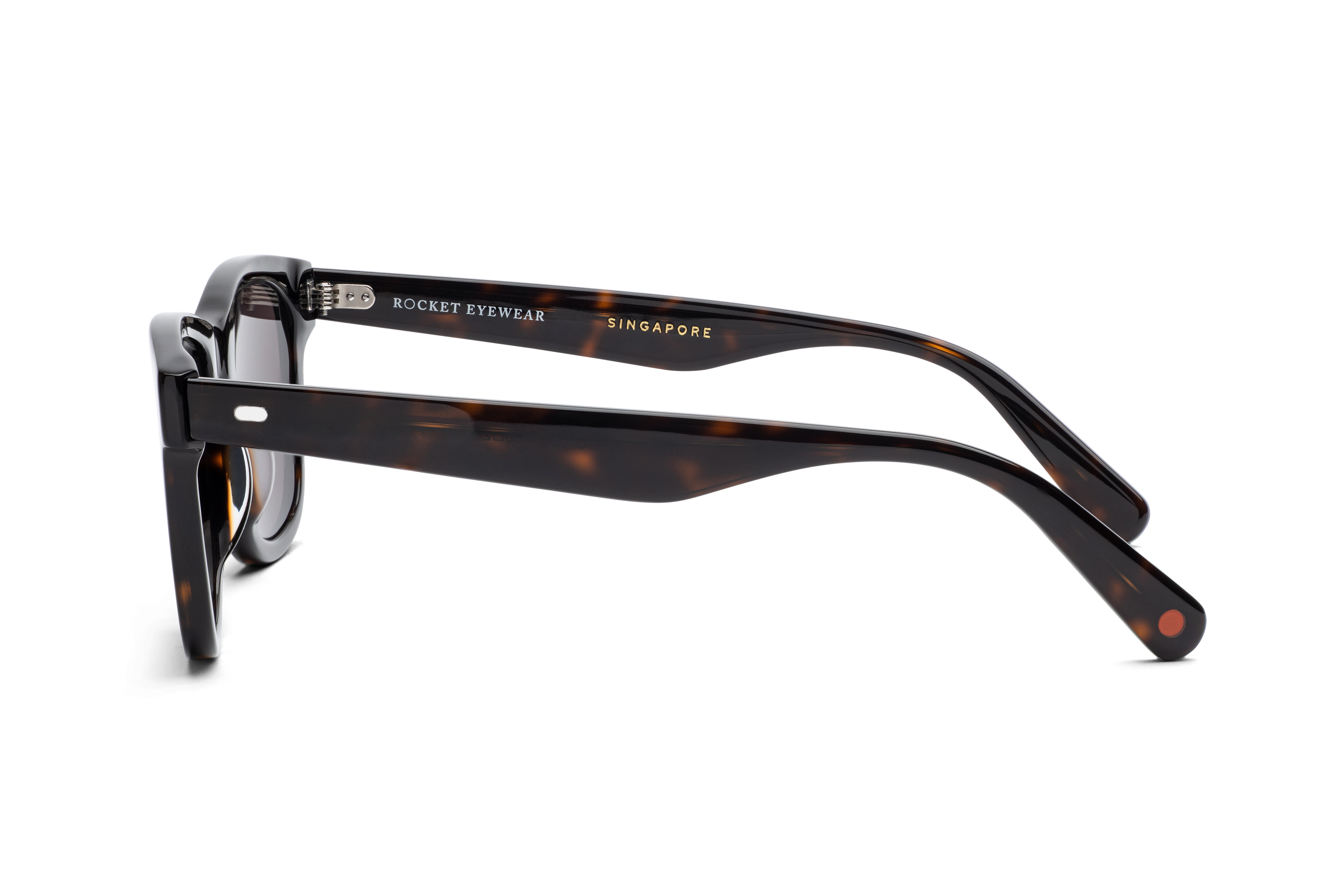 Rocket Eyewear SPT Classic Mahogany Tortoise with Brown Polarized Lenses (Limited Edition)