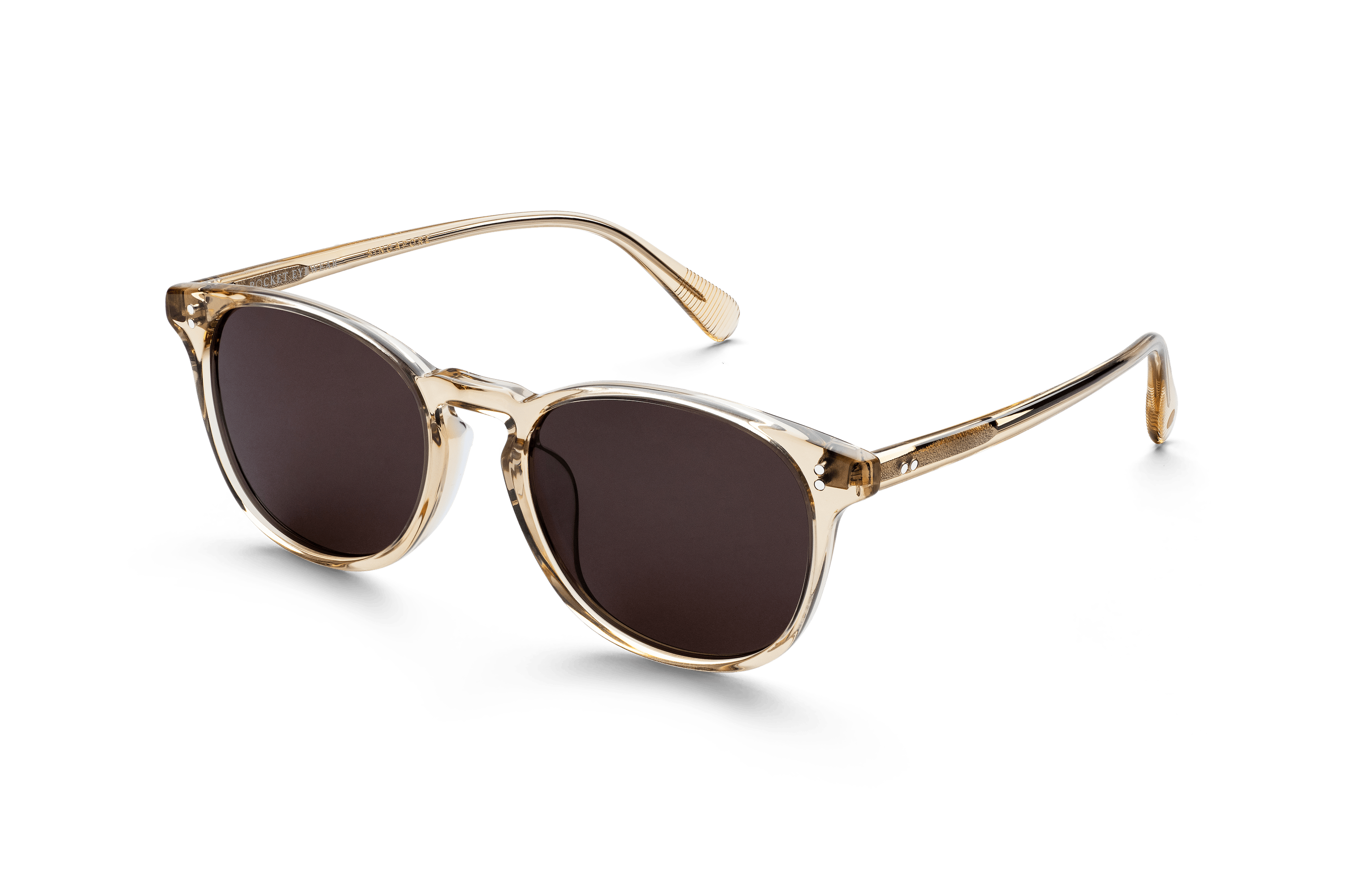 Rocket MTO P3 Classic Gold Crystal with Brown Polarized Lenses