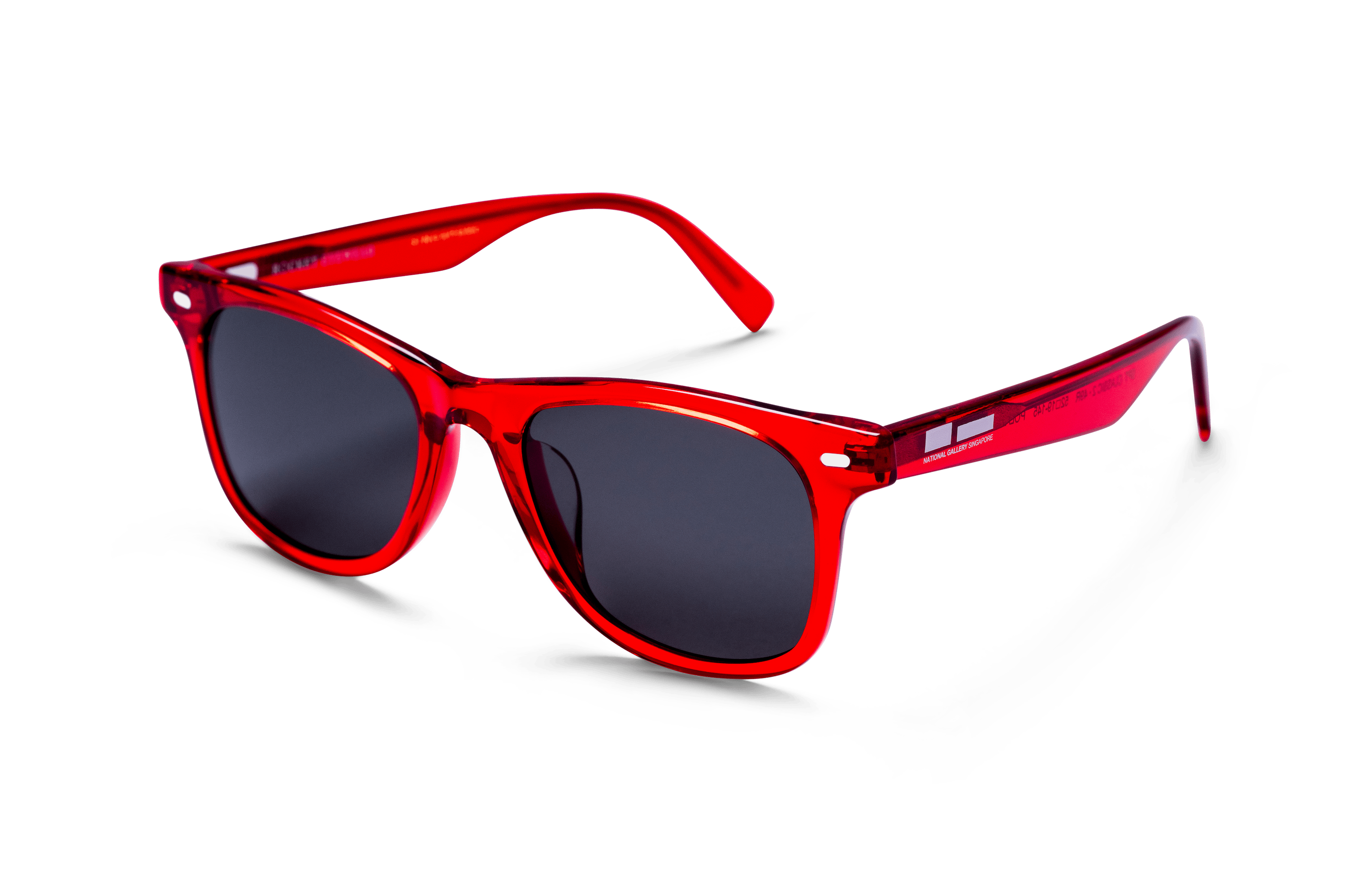 Rocket Eyewear x National Gallery Singapore SPT 2 Classic Gallery Red with Grey Non-Polarized Lenses (Limited Edition)
