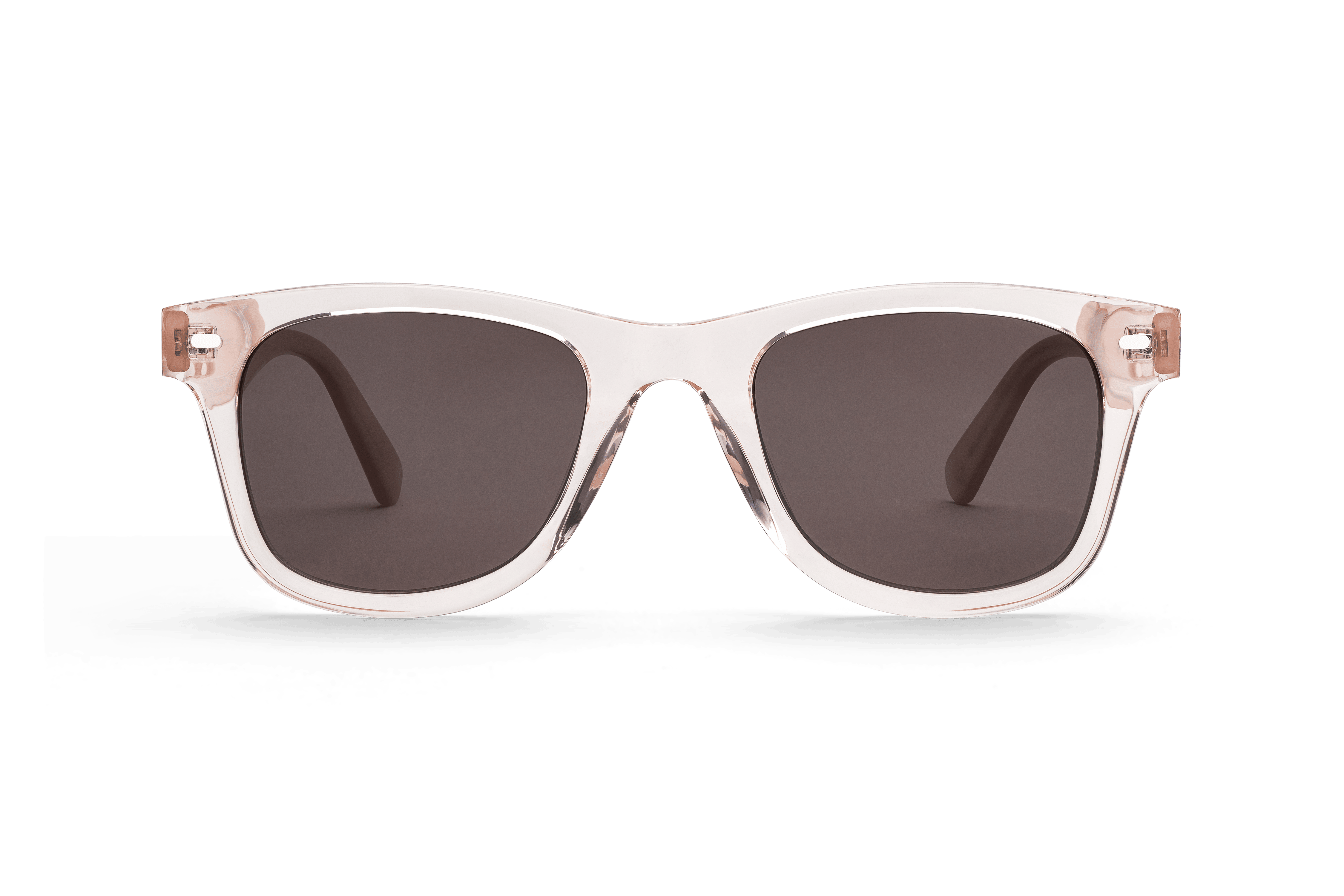Rocket Eyewear SPT 2 Classic Rose-Tinted Crystal & Blush with Brown Polarized Lenses (Limited Edition)