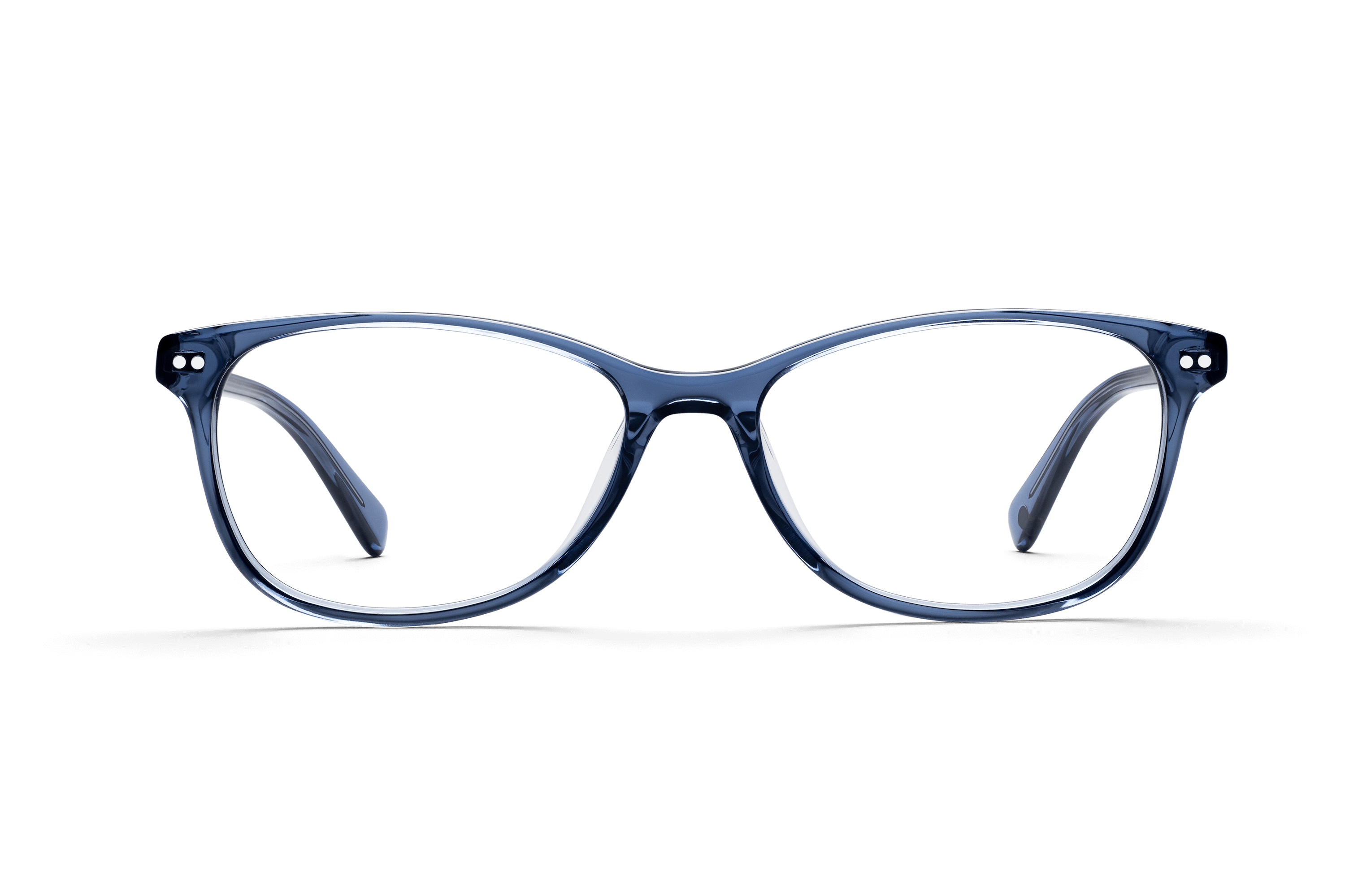 TJZ Classic Raw Denim Crystal Glasses
