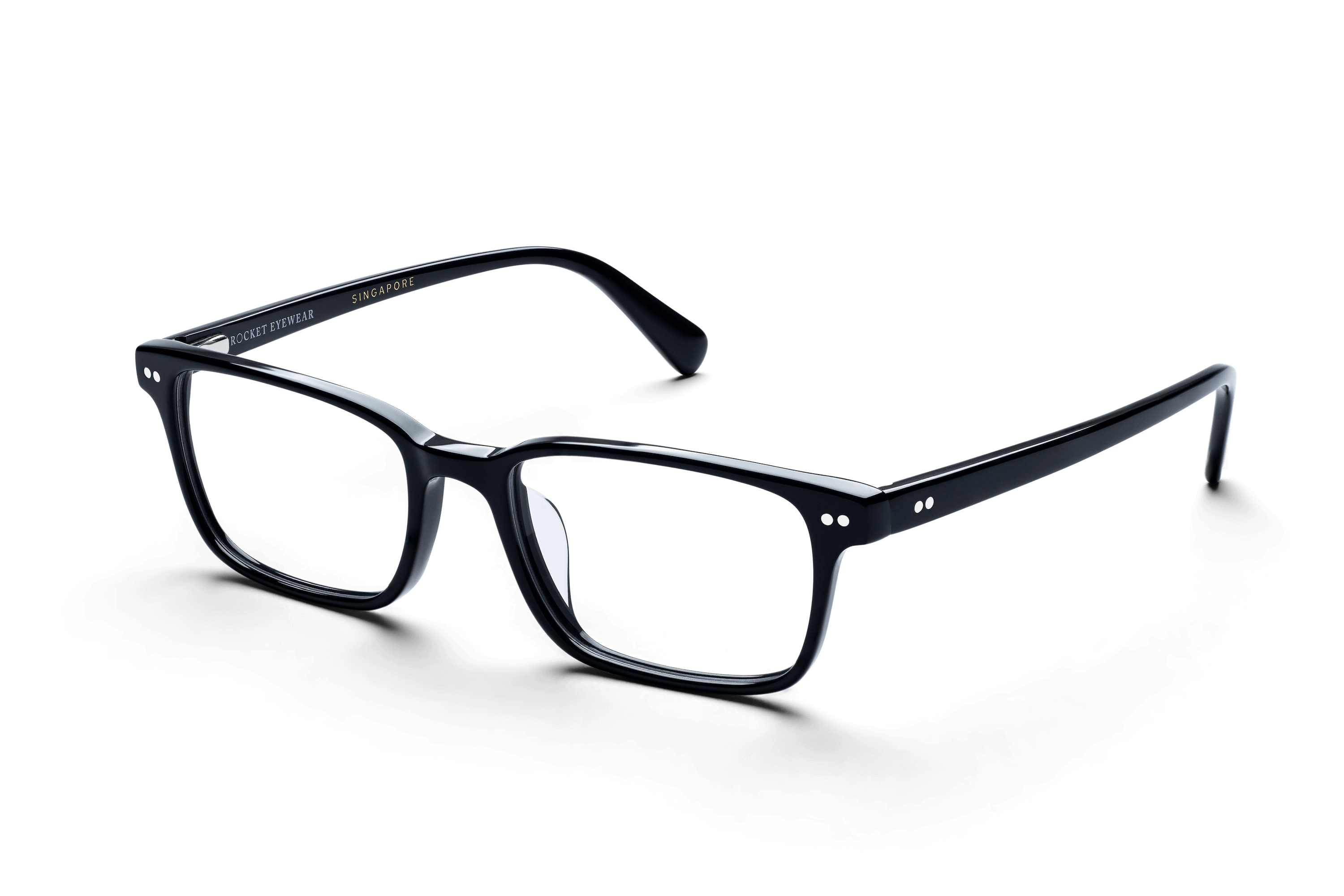OEP Classic Jet Black Glasses