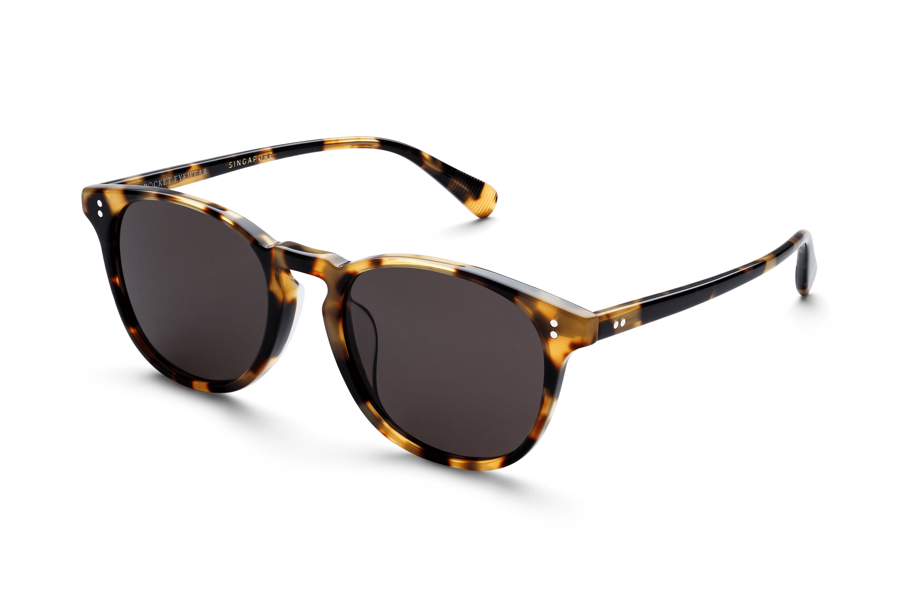 Rocket MTO P3 Classic Fawn Tortoise with Brown Polarized Lenses