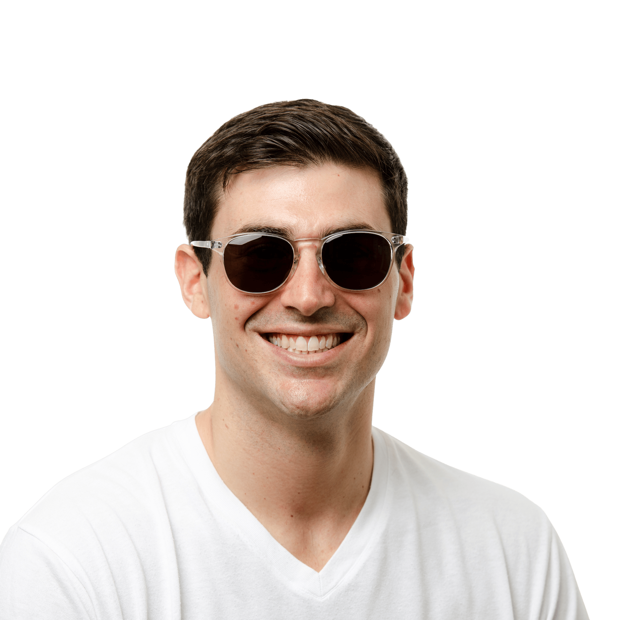 Rocket MTO P3 Classic Crystal & Blonde Tortoise with Brown Polarized Lenses (Tortoise and Crystal)