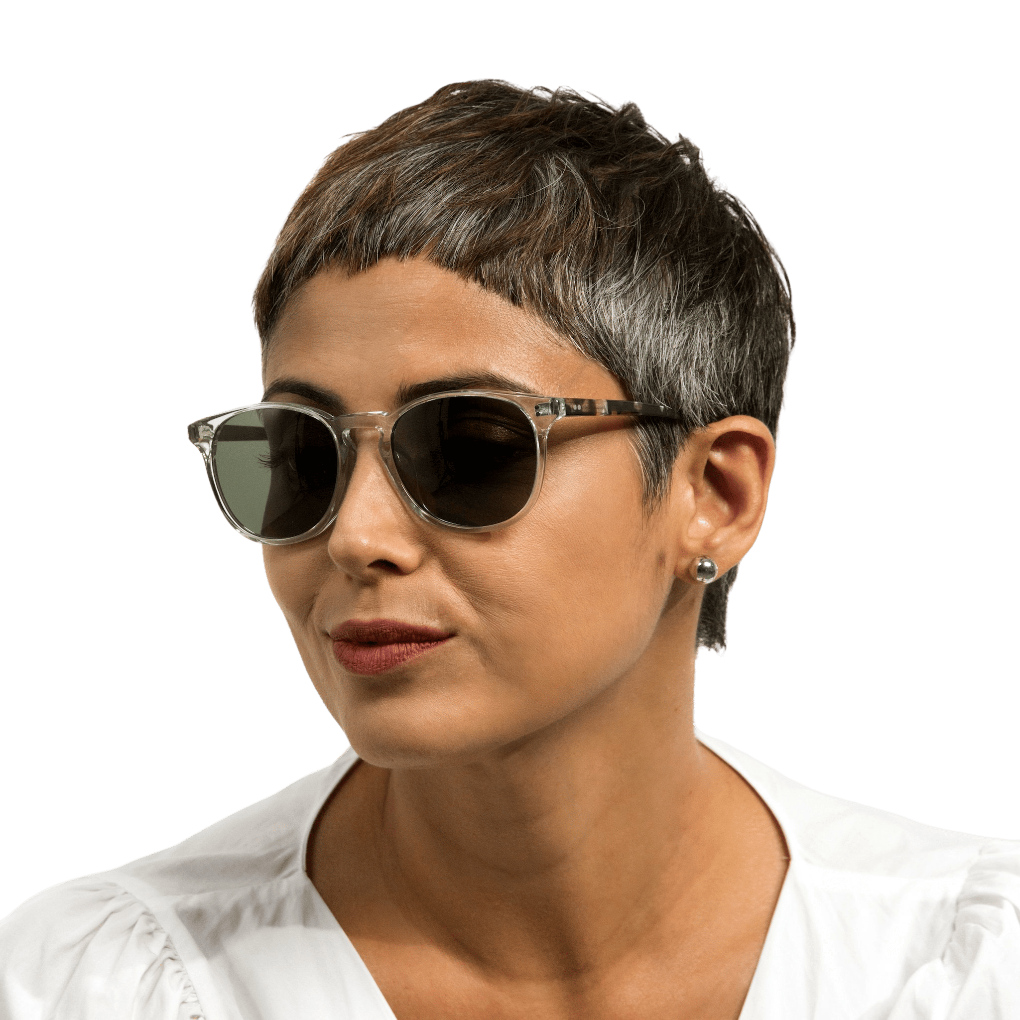 Rocket MTO P3 Classic Sage Crystal & Jaggery Tortoise with Green Polarized Lenses (Tortoise Returns)