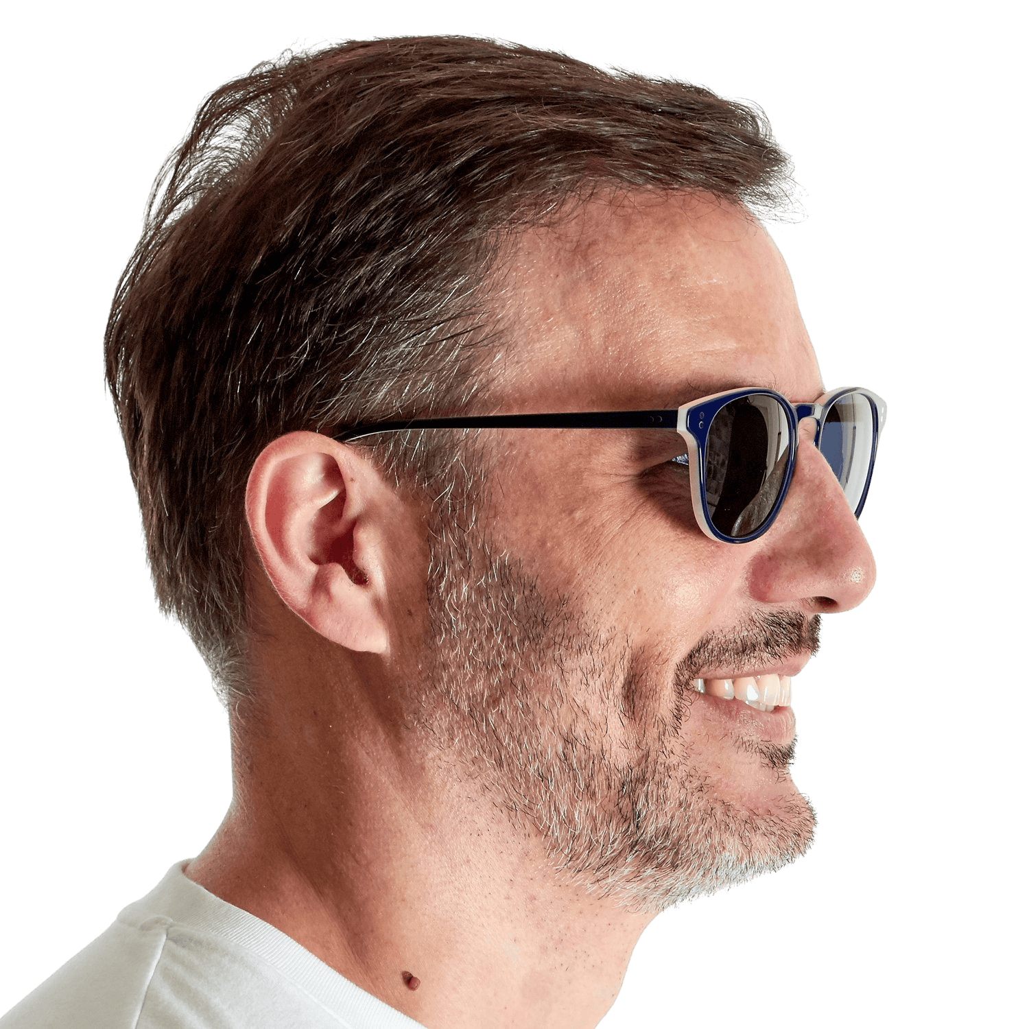 Rocket MTO P3 Classic Indigo/Seashell with Blue Polarized Lenses (Launch Edition)