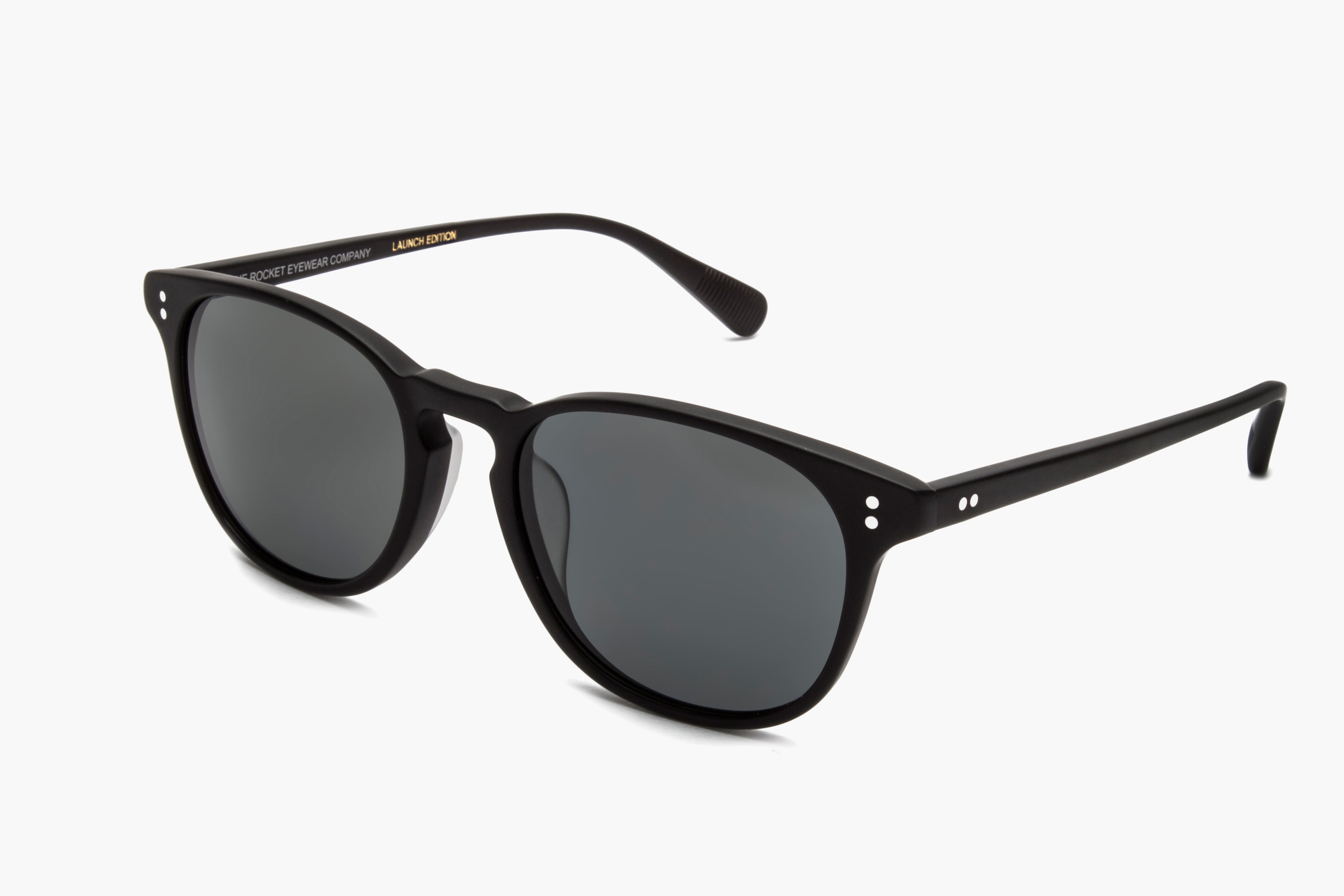 Rocket MTO P3 Classic Matte Black with Grey Polarized Lenses (Launch Edition)