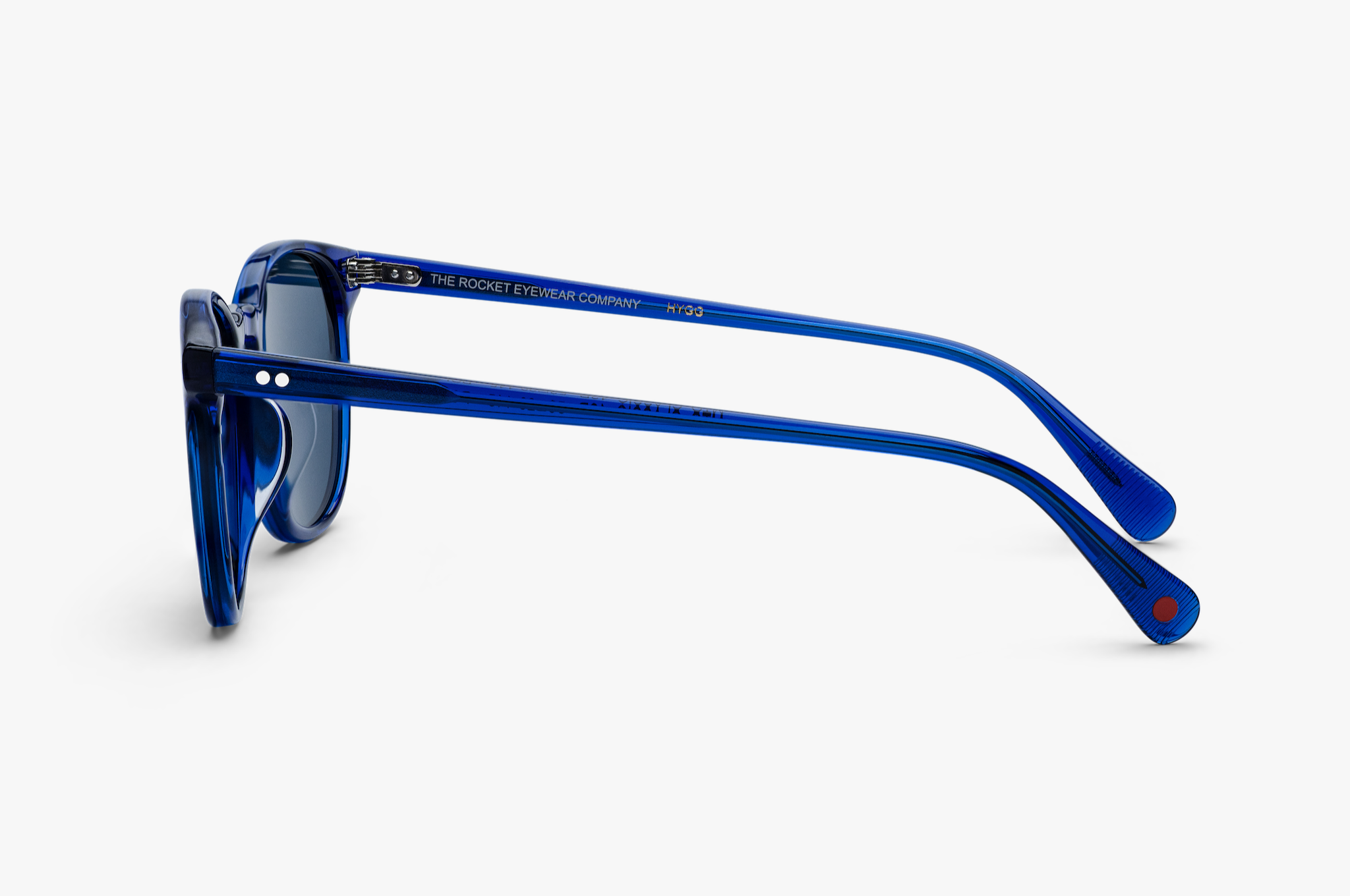 Rocket MTO P3 Classic Royal Blue Crystal with Blue Polarized Lenses (HYGG)