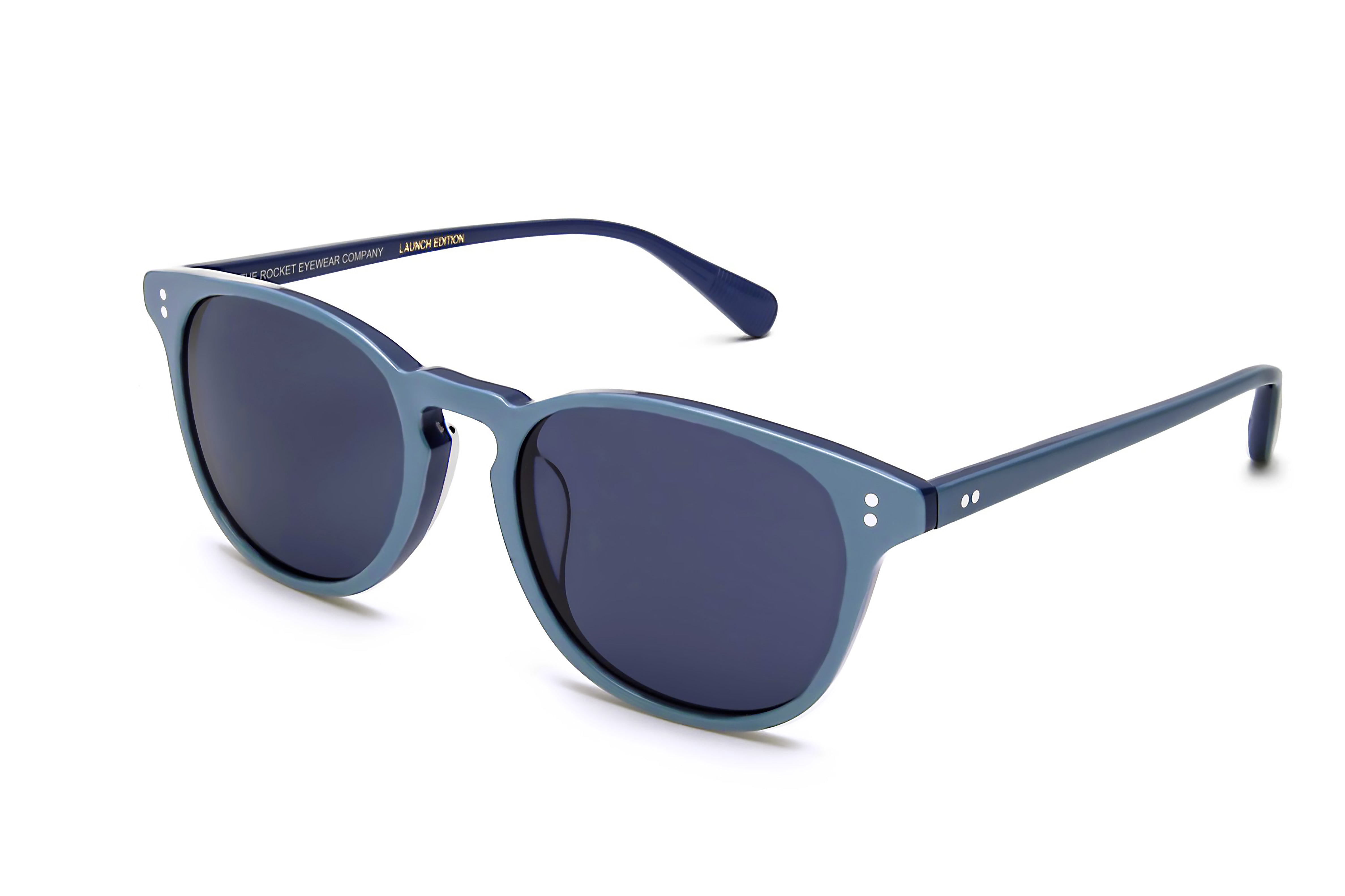 Rocket MTO P3 Classic Light/Medium Denim with Blue Polarized Lenses (Launch Edition)