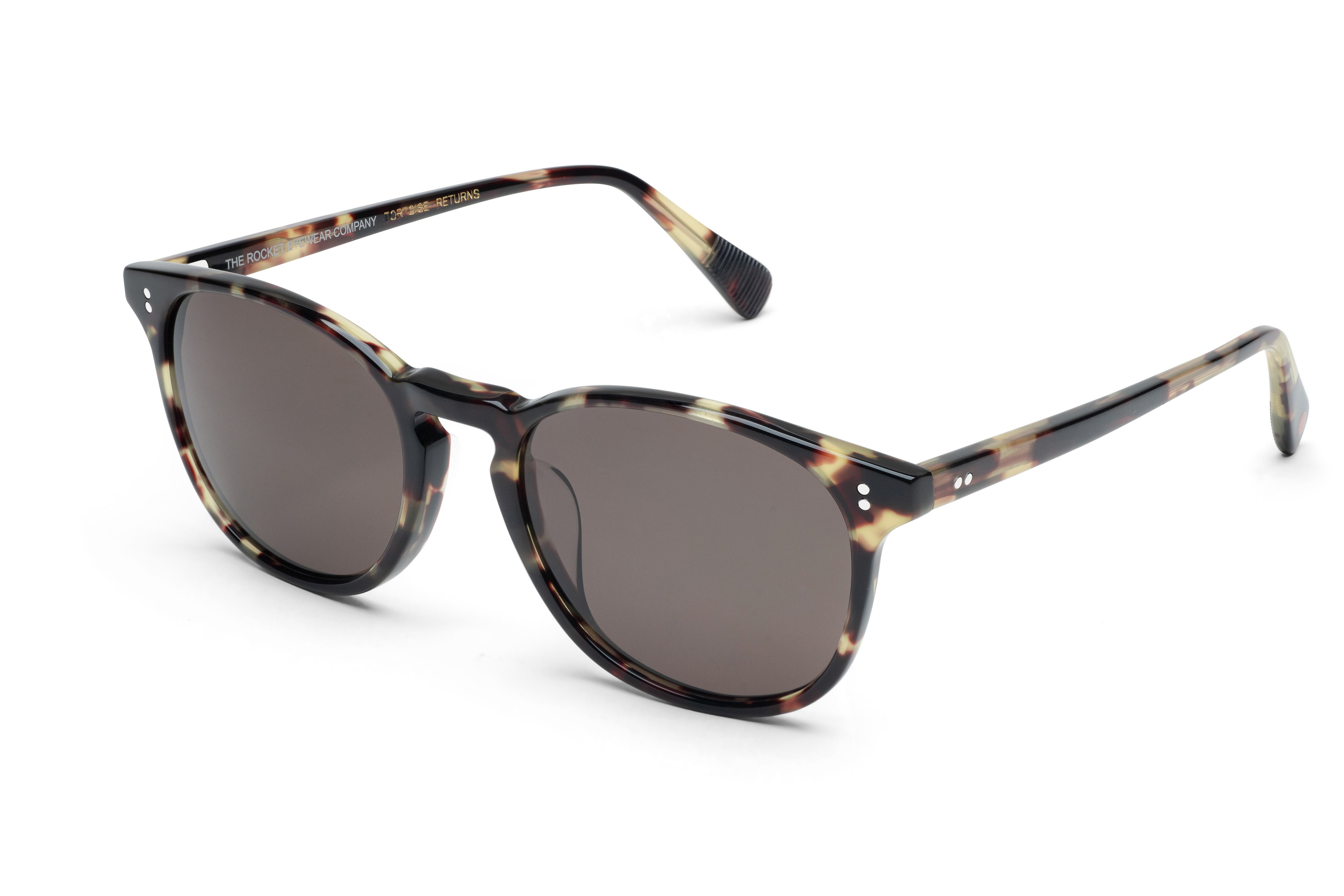 Rocket MTO P3 Classic Walnut Tortoise with Brown Polarized Lenses (Tortoise Returns)