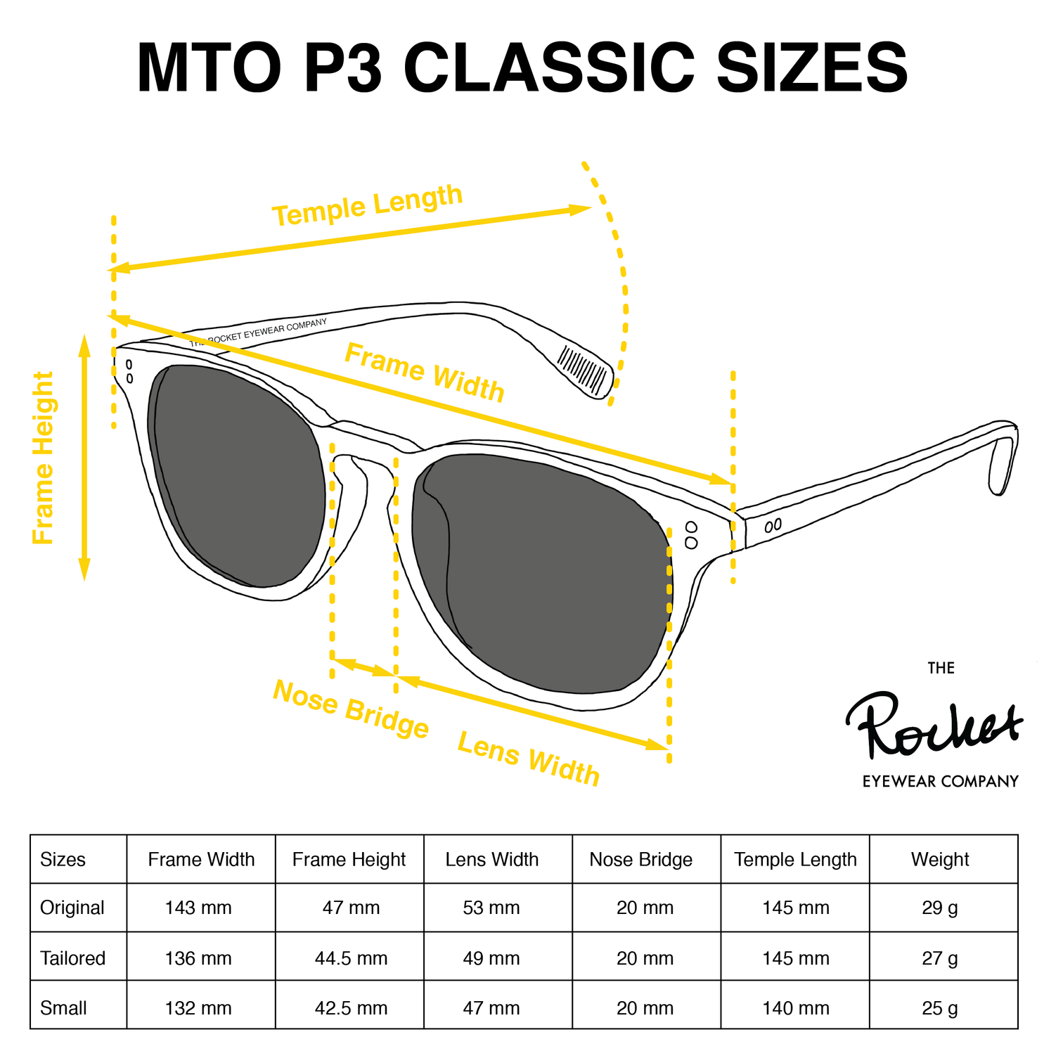 Rocket MTO P3 Classic Crystal with Grey Polarized Lenses (Launch Edition)