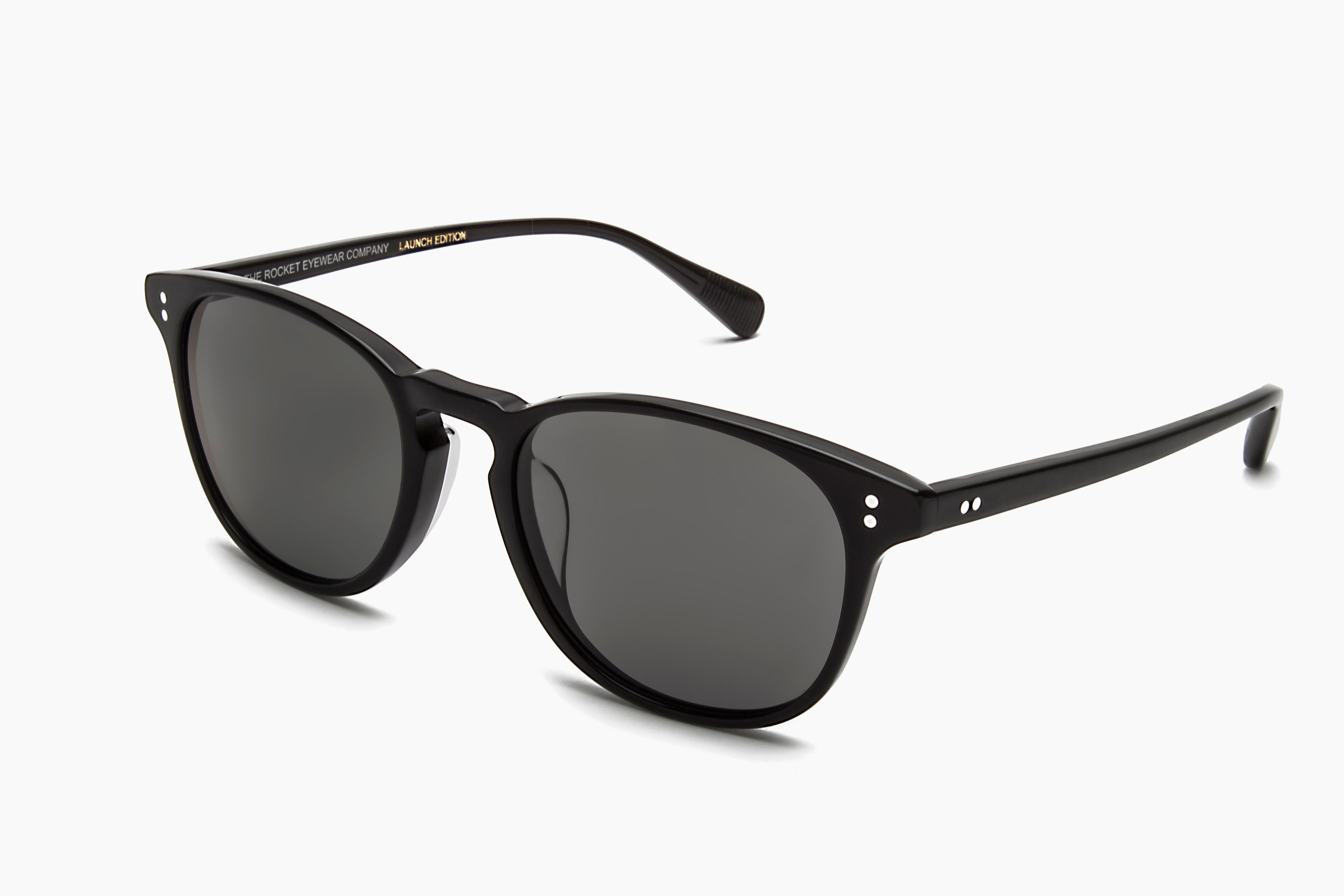 Rocket MTO P3 Classic Jet Black with Grey Polarized Lenses (Launch Edition)