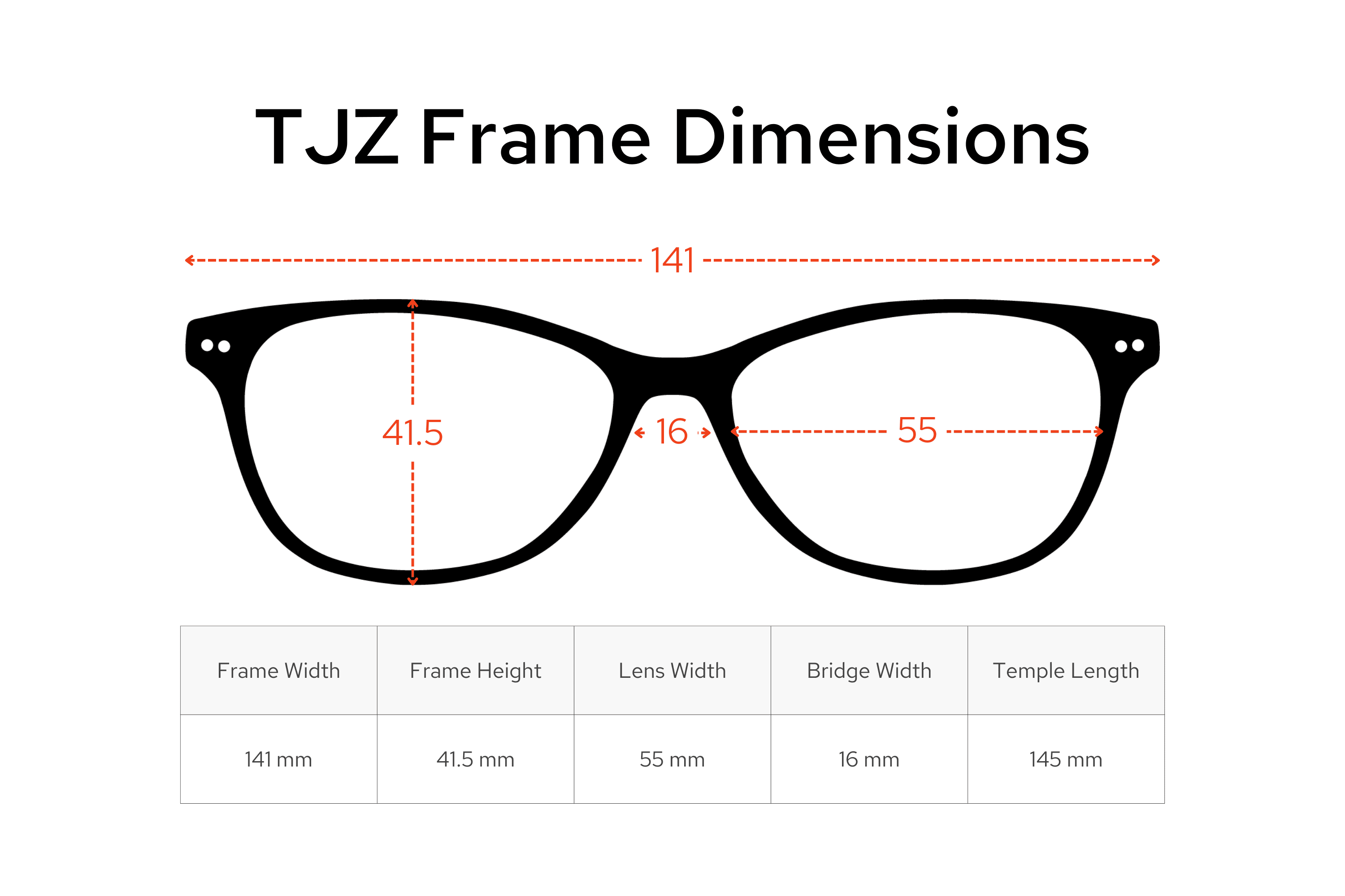 TJZ Classic Raw Denim Crystal Glasses