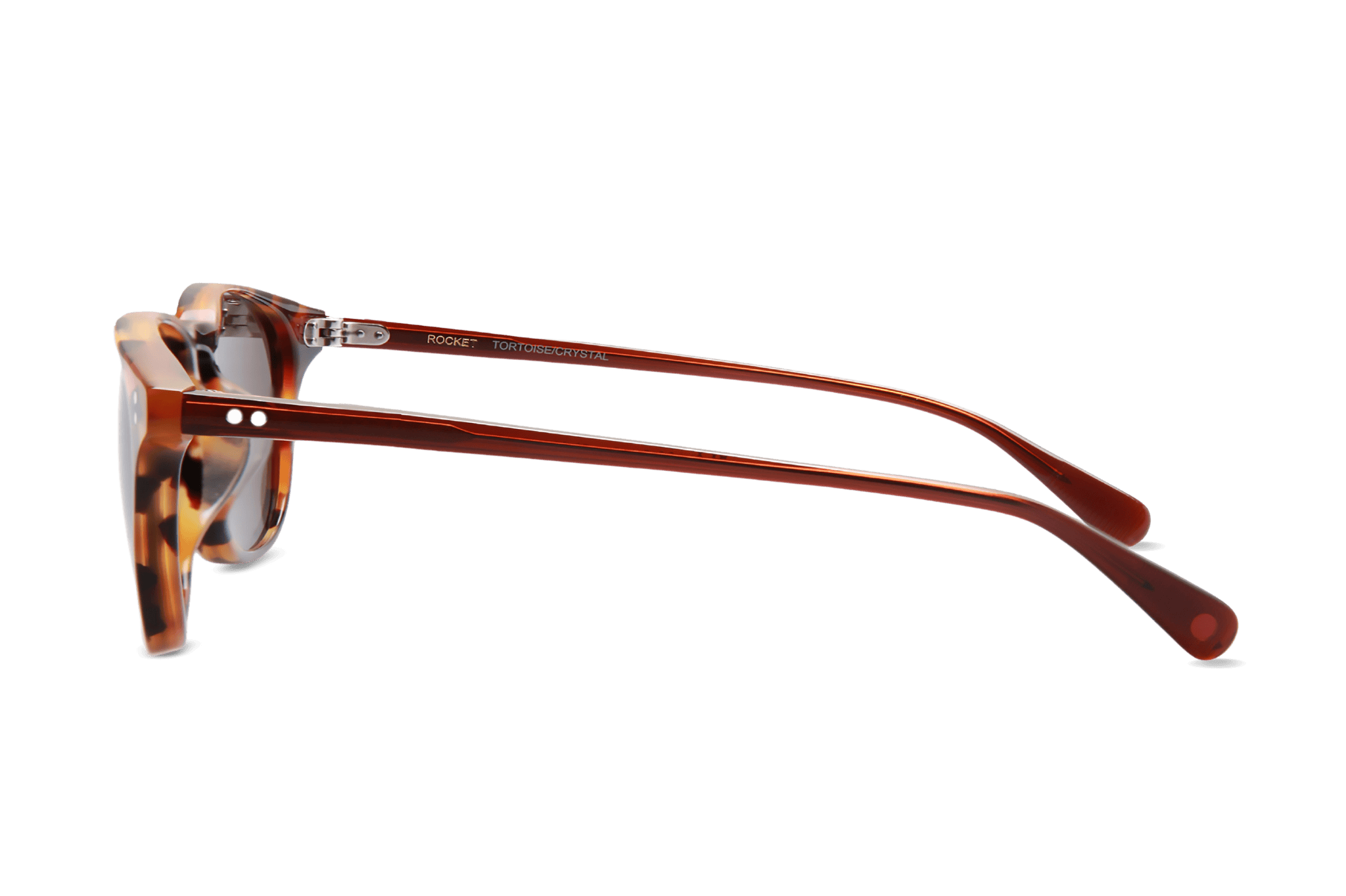 Rocket MTO P3 Classic Caramel Tortoise &amp; Sienna with Brown Polarized Lenses (Tortoise and Crystal)