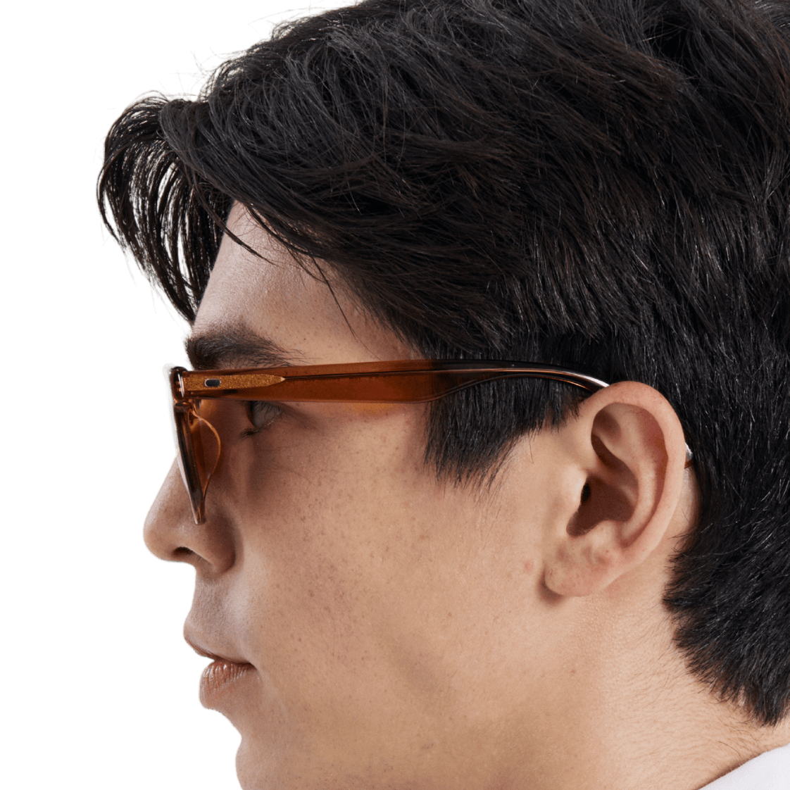Rocket Eyewear SPT 2 Classic Burnt Orange Crystal with Brown Polarized Lenses