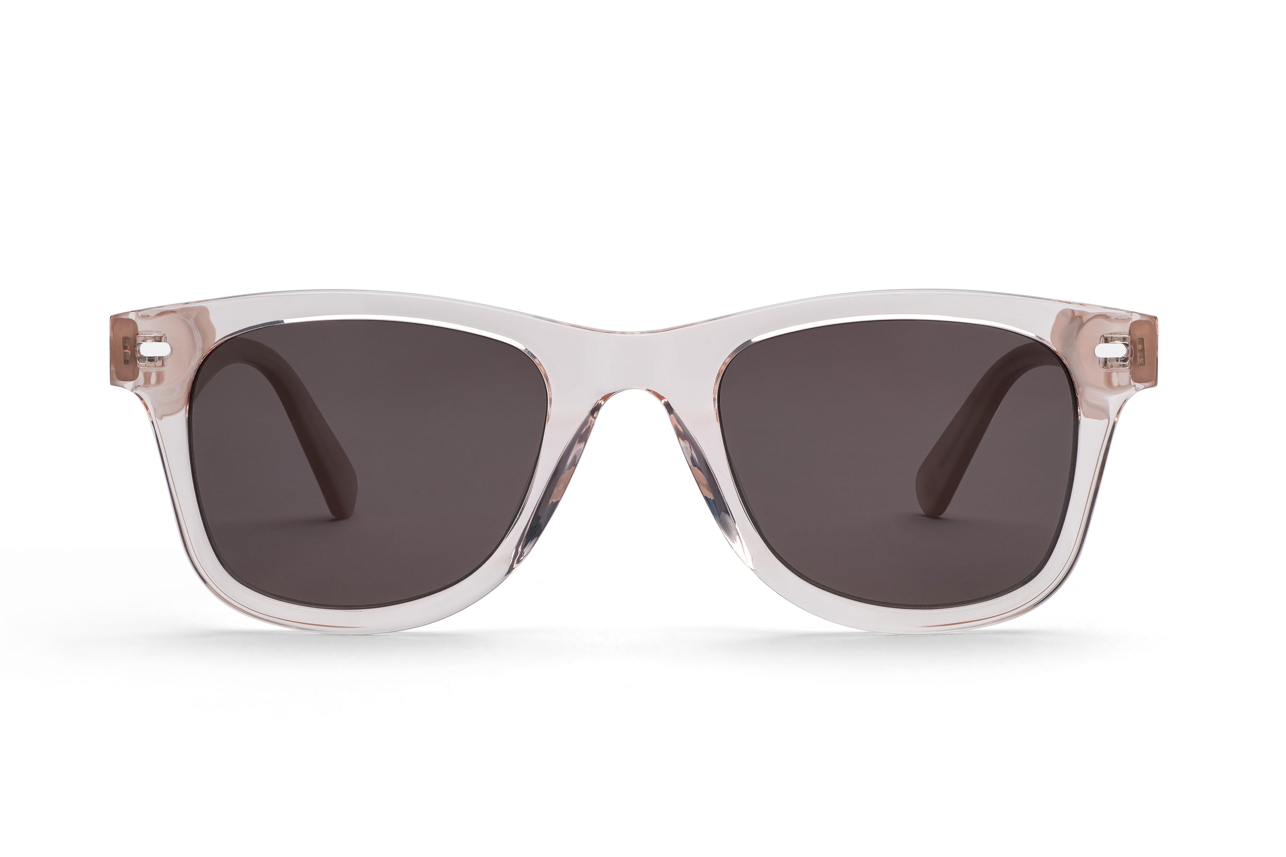 Rocket Eyewear SPT Classic Rose-Tinted Crystal &amp; Blush with Brown Polarized Lenses (Limited Edition)