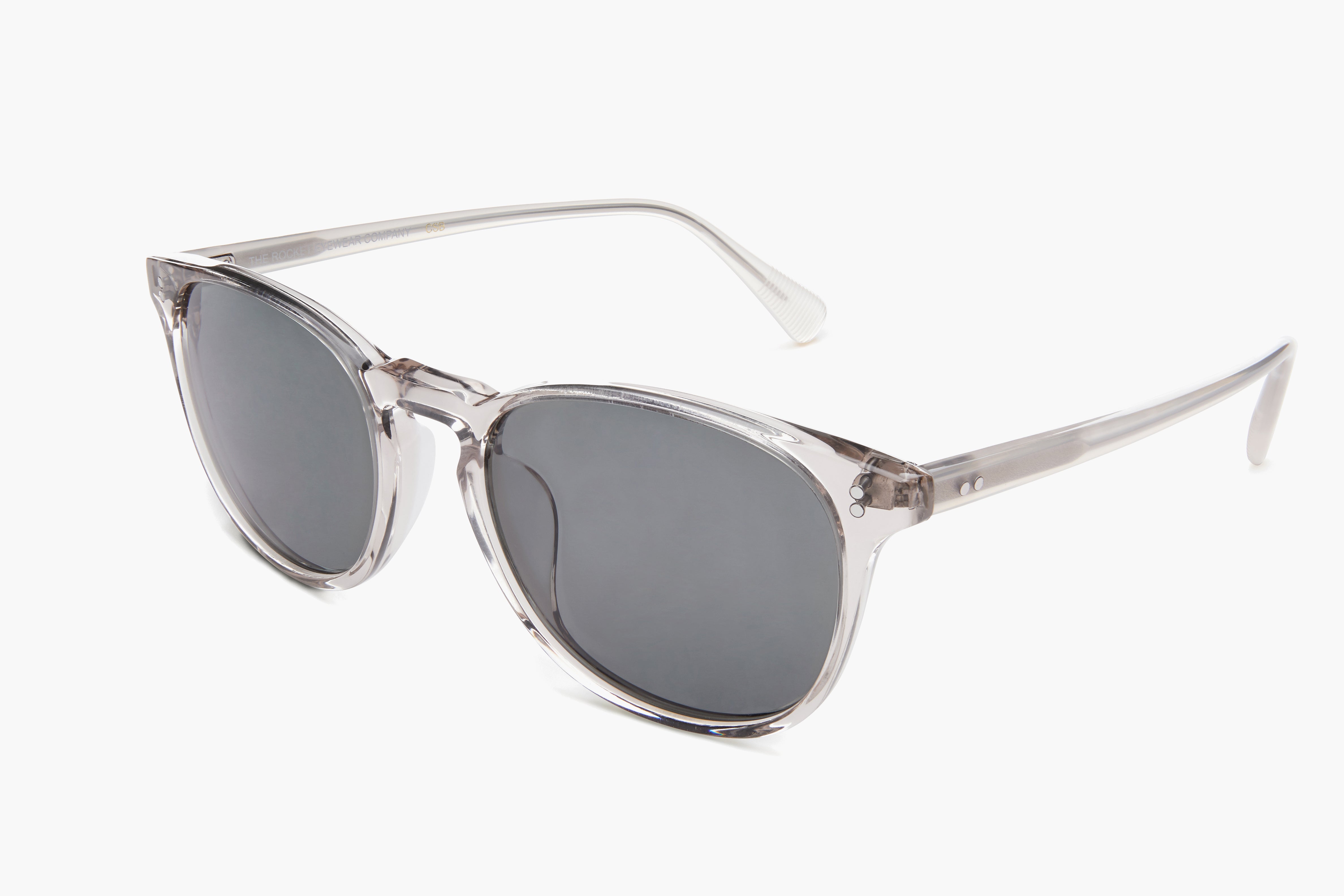 Rocket MTO P3 Classic Smoke Crystal &amp; Ghost with Grey Polarized Lenses (Crystal Strikes Back)